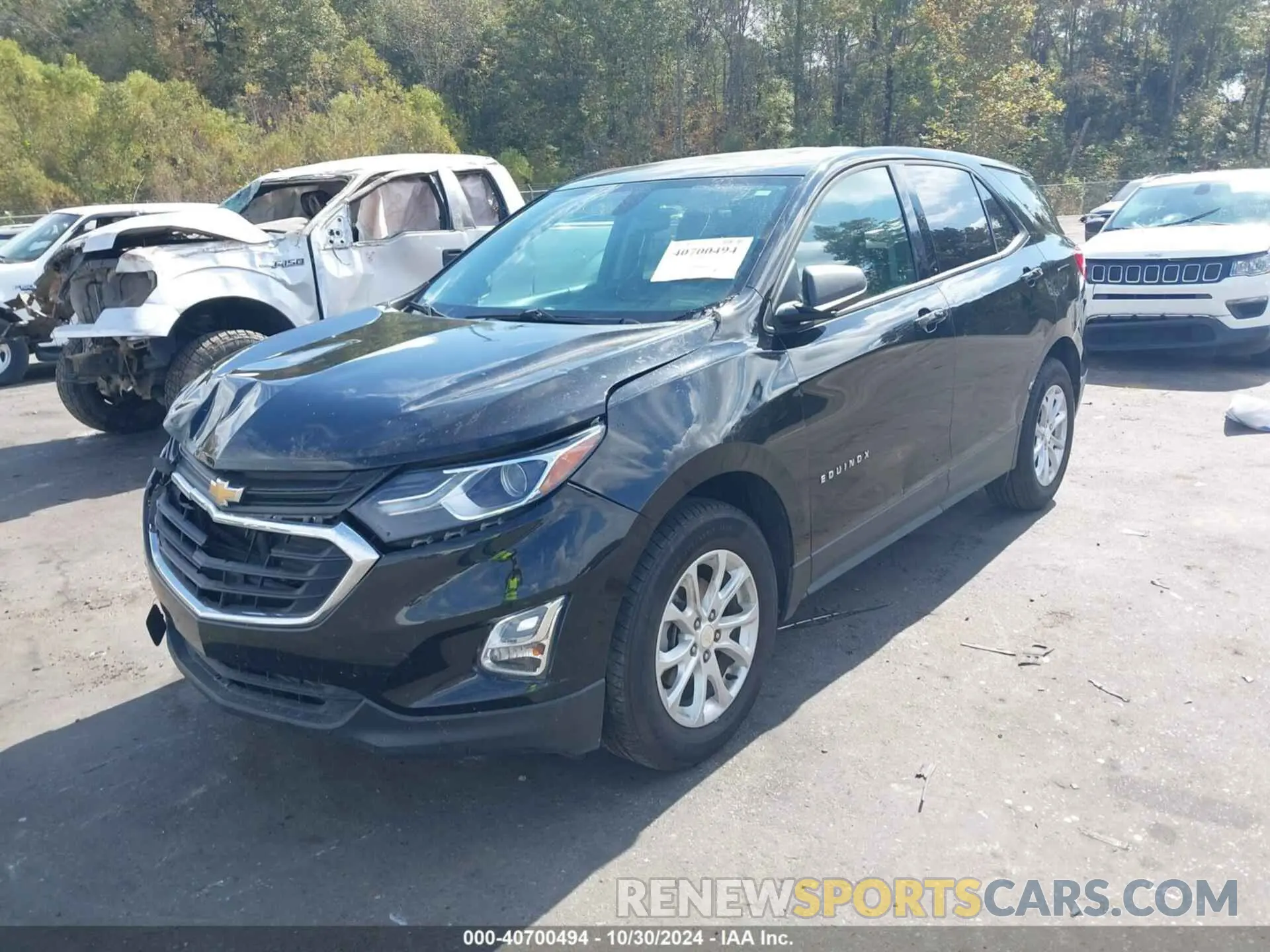 2 Photograph of a damaged car 3GNAXHEV5KL265044 CHEVROLET EQUINOX 2019
