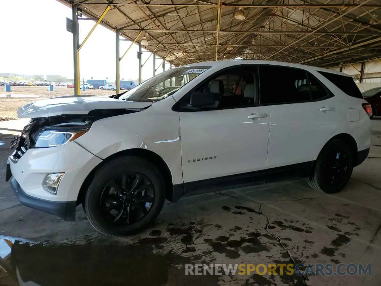 1 Photograph of a damaged car 3GNAXHEV5KS595174 CHEVROLET EQUINOX 2019