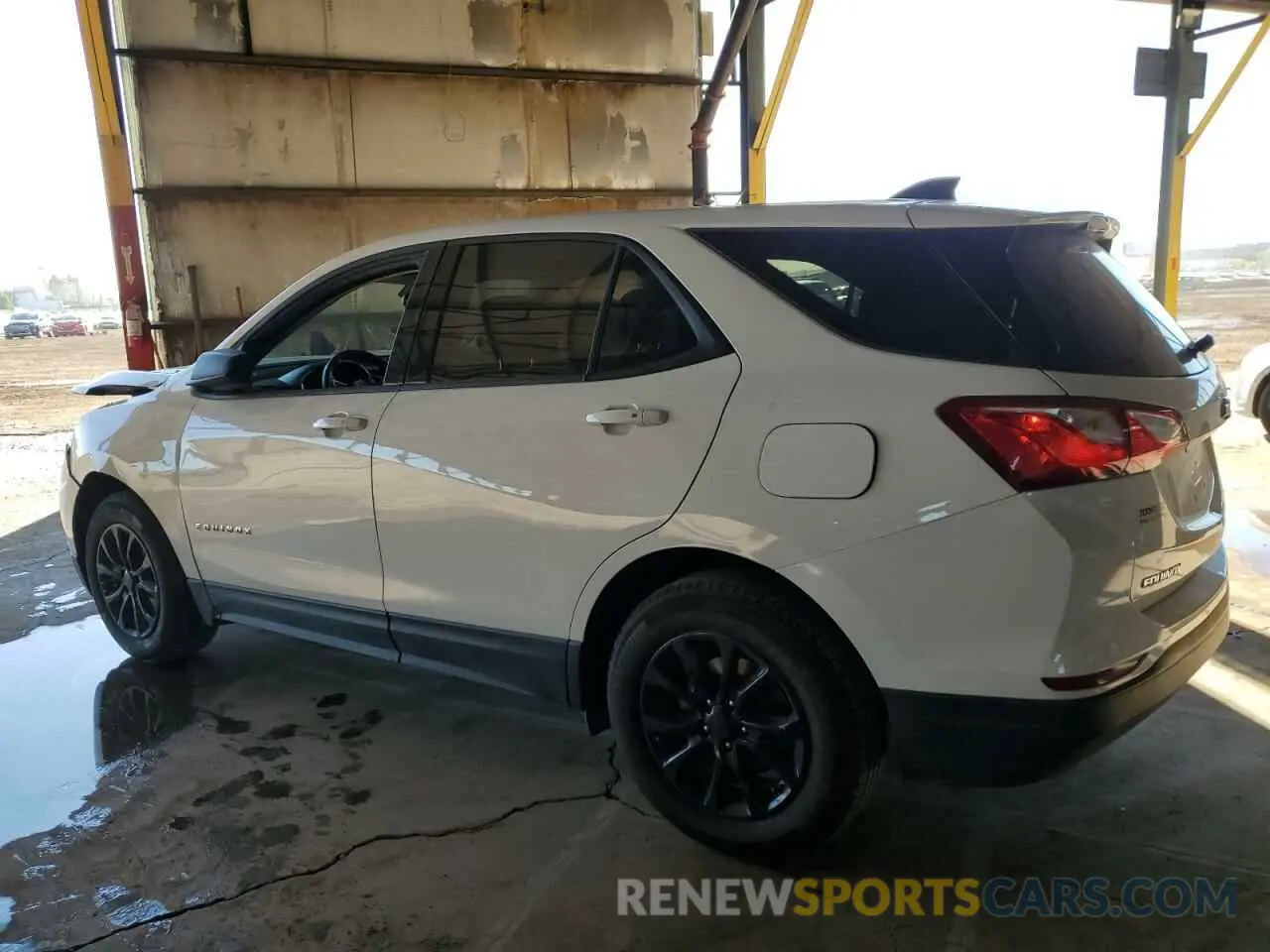 2 Photograph of a damaged car 3GNAXHEV5KS595174 CHEVROLET EQUINOX 2019