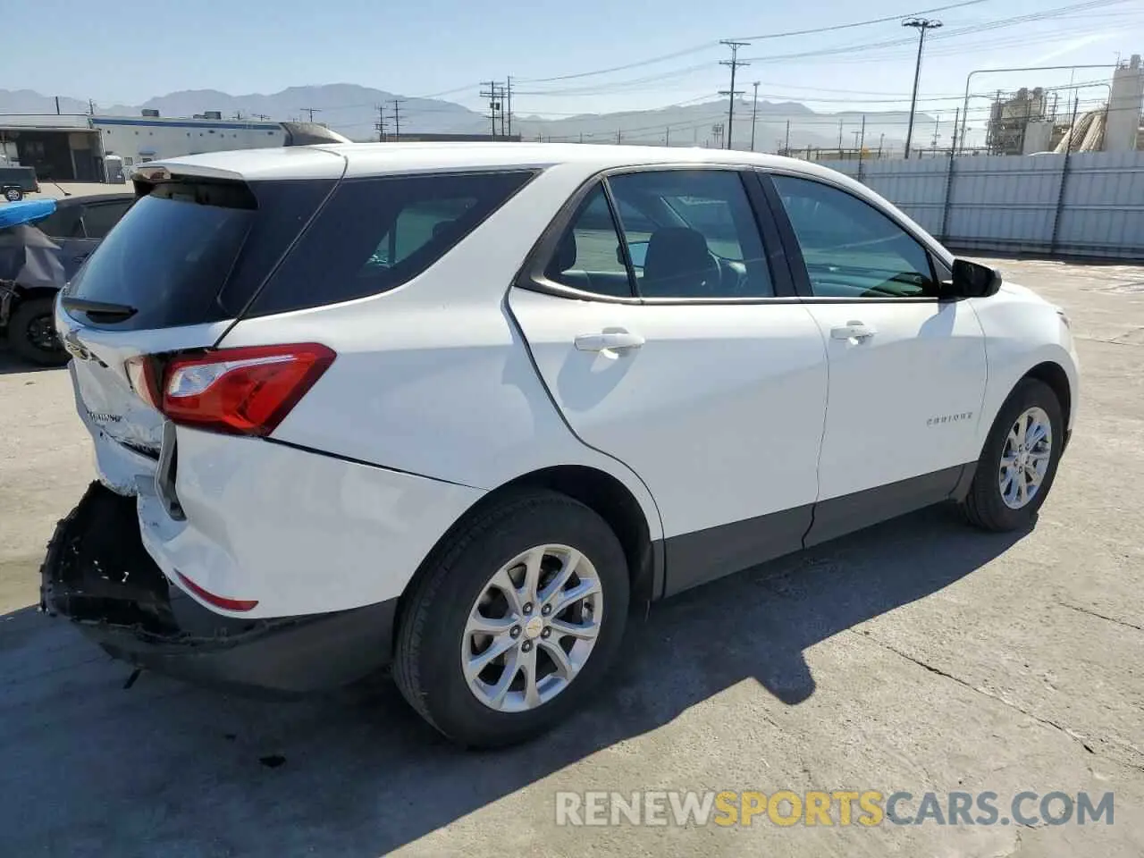 3 Photograph of a damaged car 3GNAXHEV5KS623121 CHEVROLET EQUINOX 2019