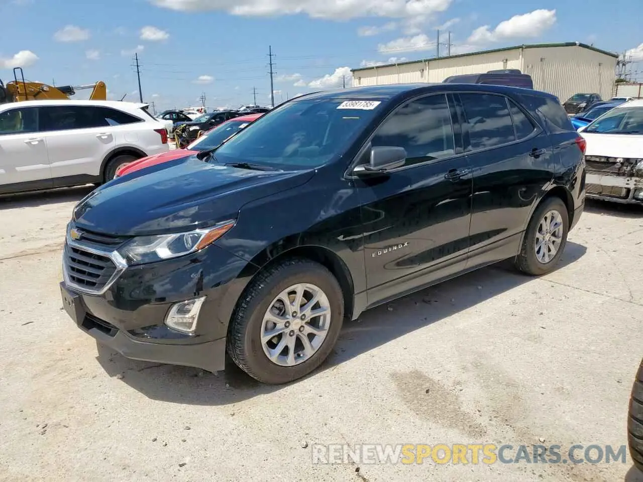 1 Photograph of a damaged car 3GNAXHEV6KL395656 CHEVROLET EQUINOX 2019
