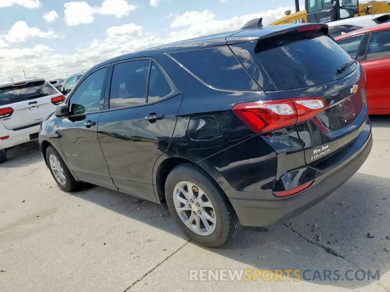2 Photograph of a damaged car 3GNAXHEV6KL395656 CHEVROLET EQUINOX 2019
