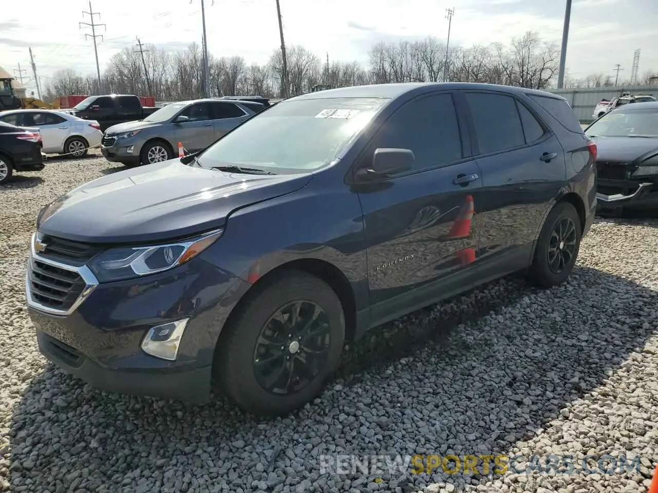1 Photograph of a damaged car 3GNAXHEV6KS529197 CHEVROLET EQUINOX 2019