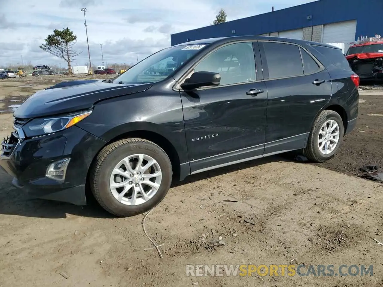 1 Photograph of a damaged car 3GNAXHEV7KL320951 CHEVROLET EQUINOX 2019