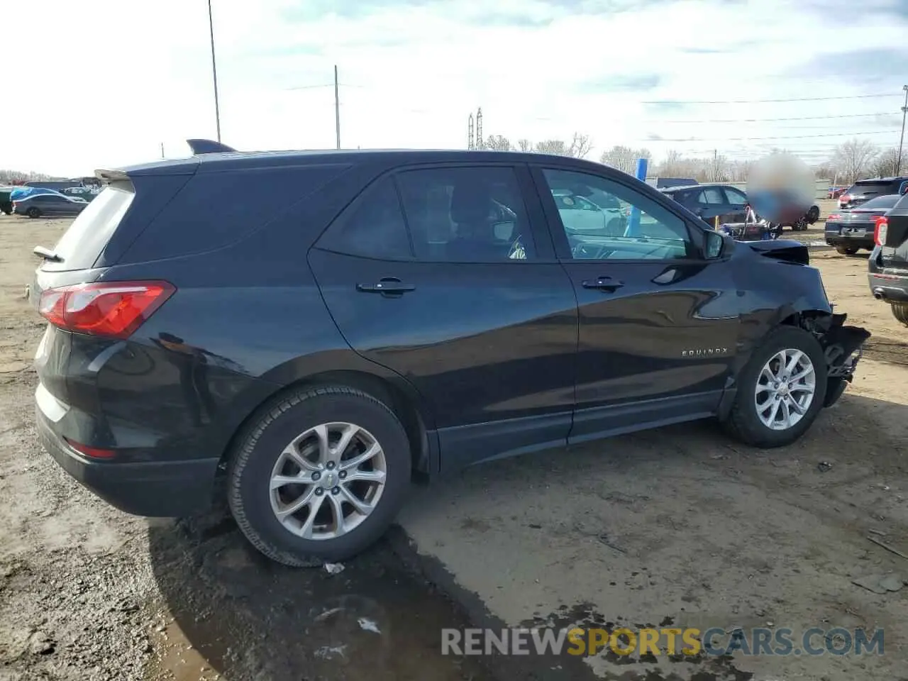 3 Photograph of a damaged car 3GNAXHEV7KL320951 CHEVROLET EQUINOX 2019
