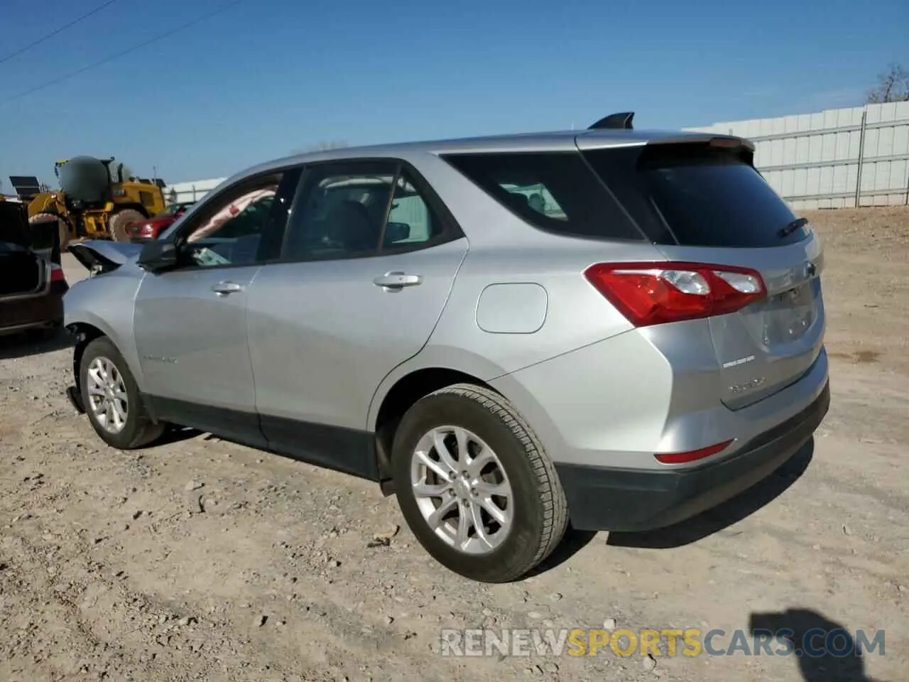2 Photograph of a damaged car 3GNAXHEV7KS507208 CHEVROLET EQUINOX 2019