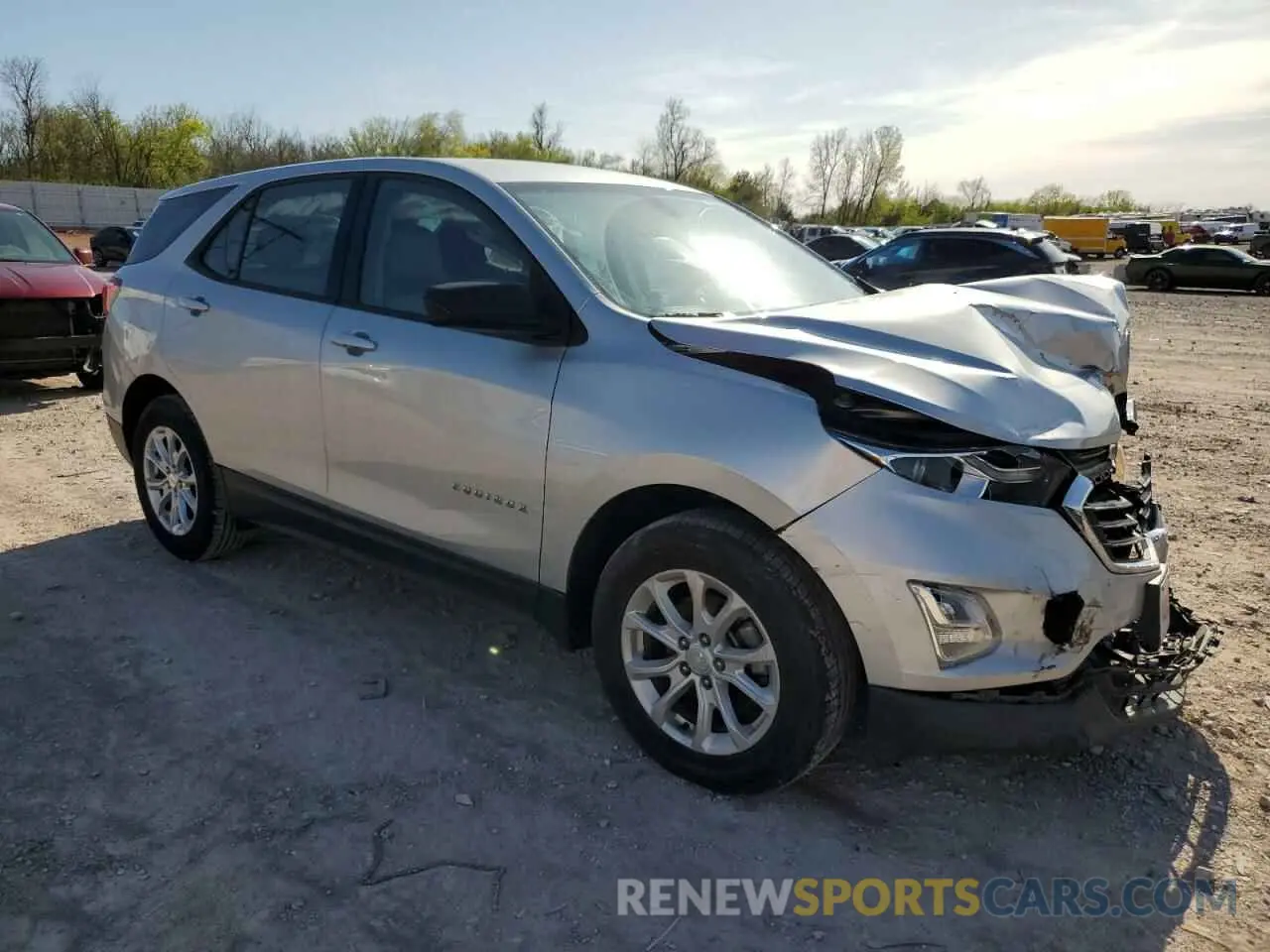 4 Photograph of a damaged car 3GNAXHEV7KS507208 CHEVROLET EQUINOX 2019