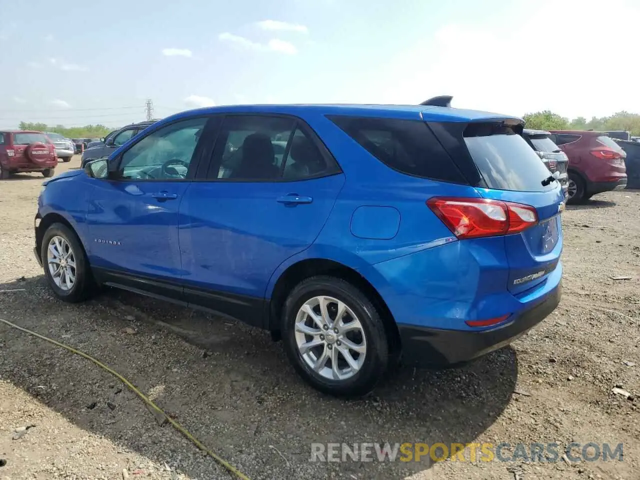2 Photograph of a damaged car 3GNAXHEV7KS537616 CHEVROLET EQUINOX 2019
