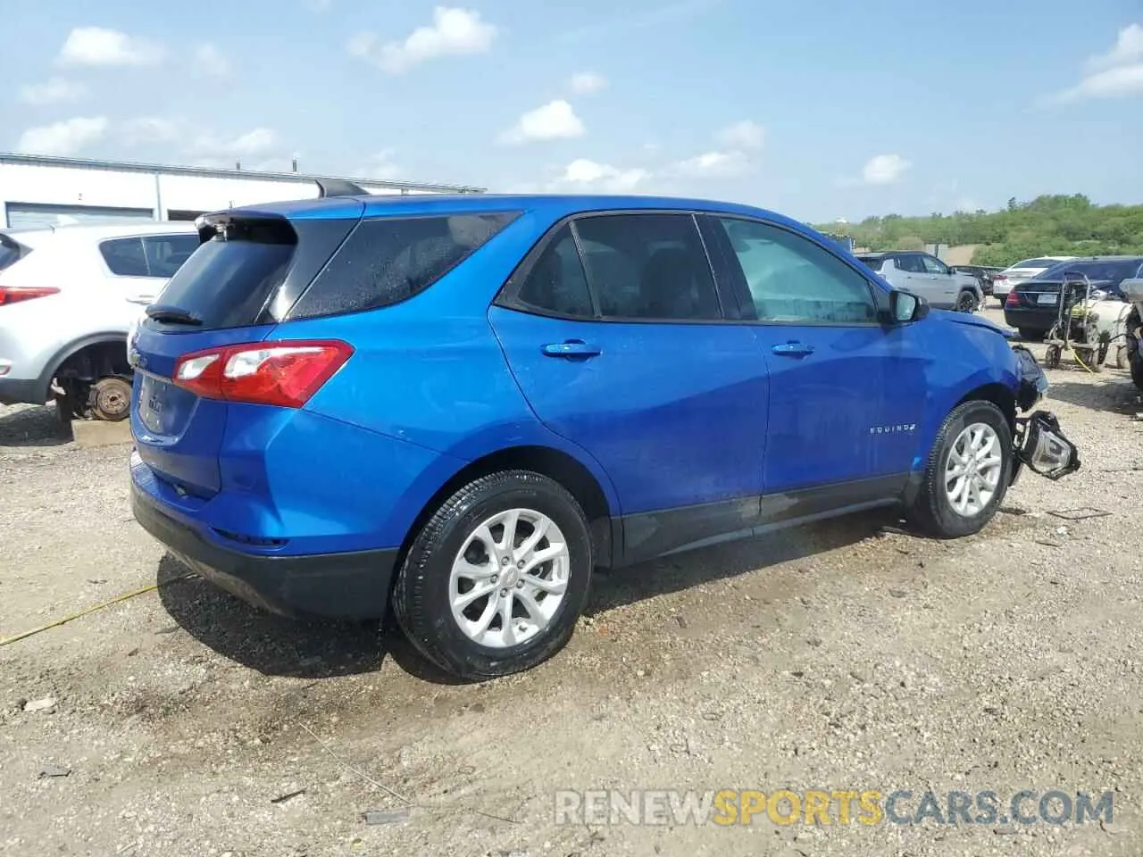 3 Photograph of a damaged car 3GNAXHEV7KS537616 CHEVROLET EQUINOX 2019