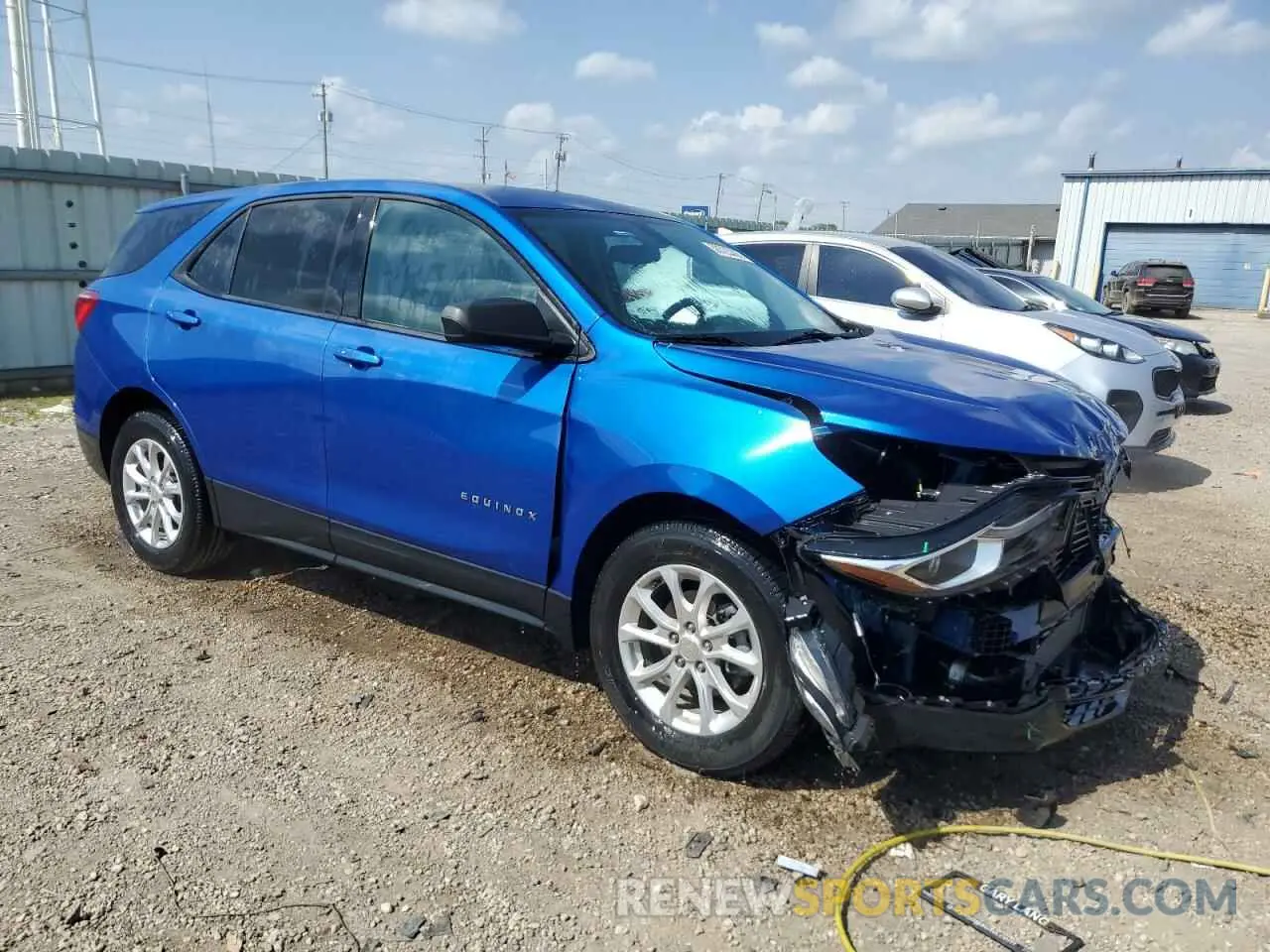 4 Photograph of a damaged car 3GNAXHEV7KS537616 CHEVROLET EQUINOX 2019