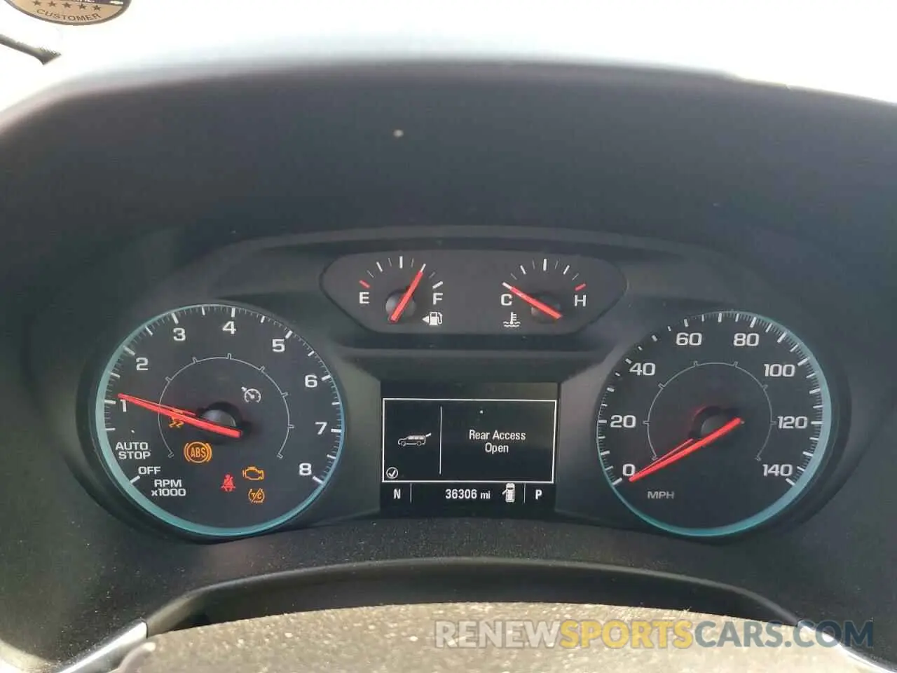 9 Photograph of a damaged car 3GNAXHEV7KS537616 CHEVROLET EQUINOX 2019