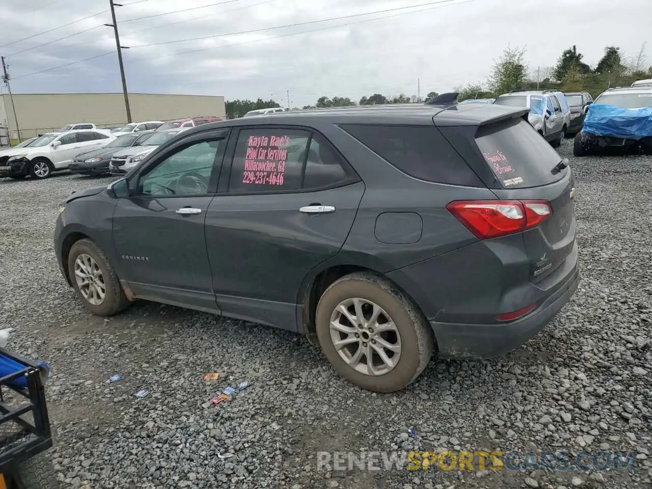 2 Photograph of a damaged car 3GNAXHEV7KS570714 CHEVROLET EQUINOX 2019