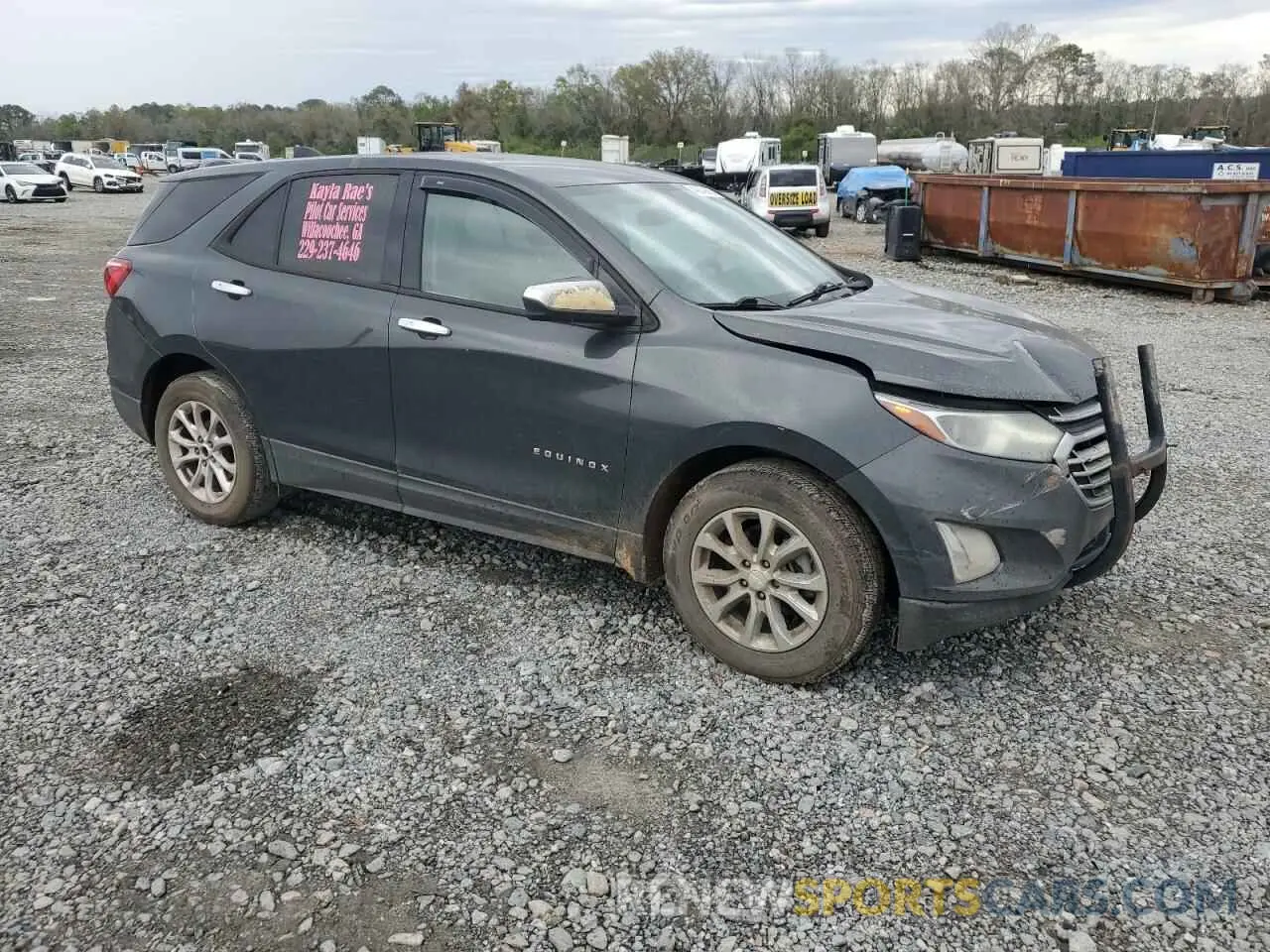 4 Photograph of a damaged car 3GNAXHEV7KS570714 CHEVROLET EQUINOX 2019