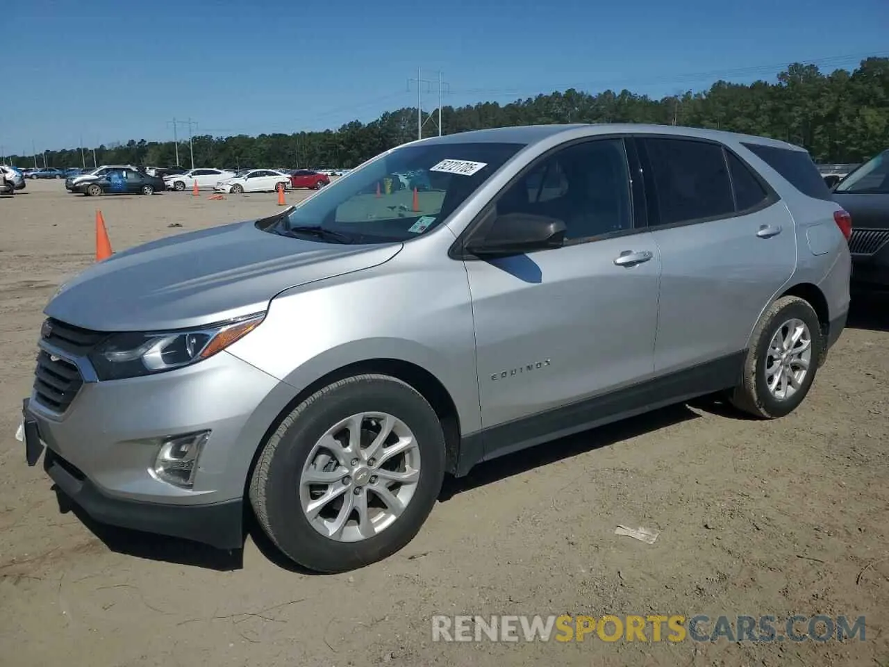 1 Photograph of a damaged car 3GNAXHEV7KS640826 CHEVROLET EQUINOX 2019