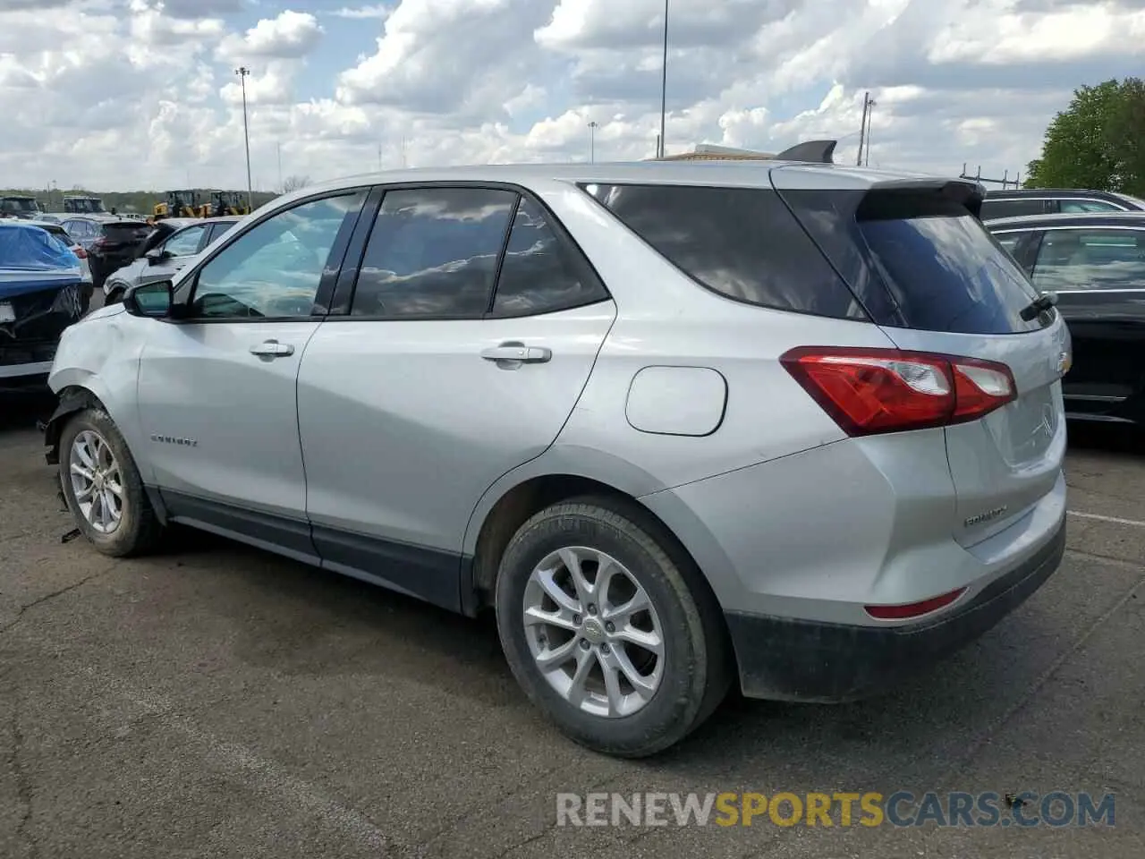 2 Photograph of a damaged car 3GNAXHEV7KS641359 CHEVROLET EQUINOX 2019