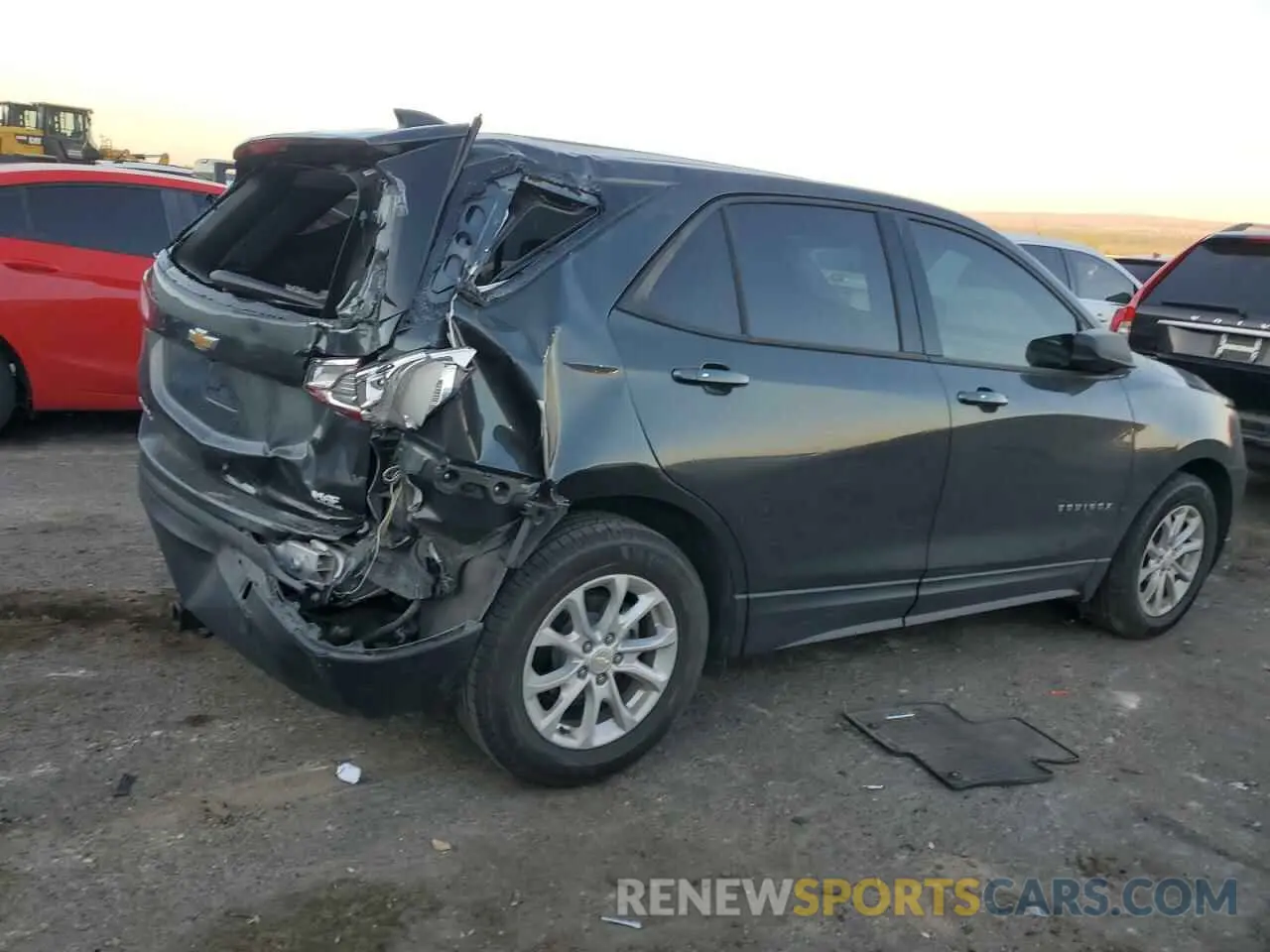 3 Photograph of a damaged car 3GNAXHEV7KS667511 CHEVROLET EQUINOX 2019
