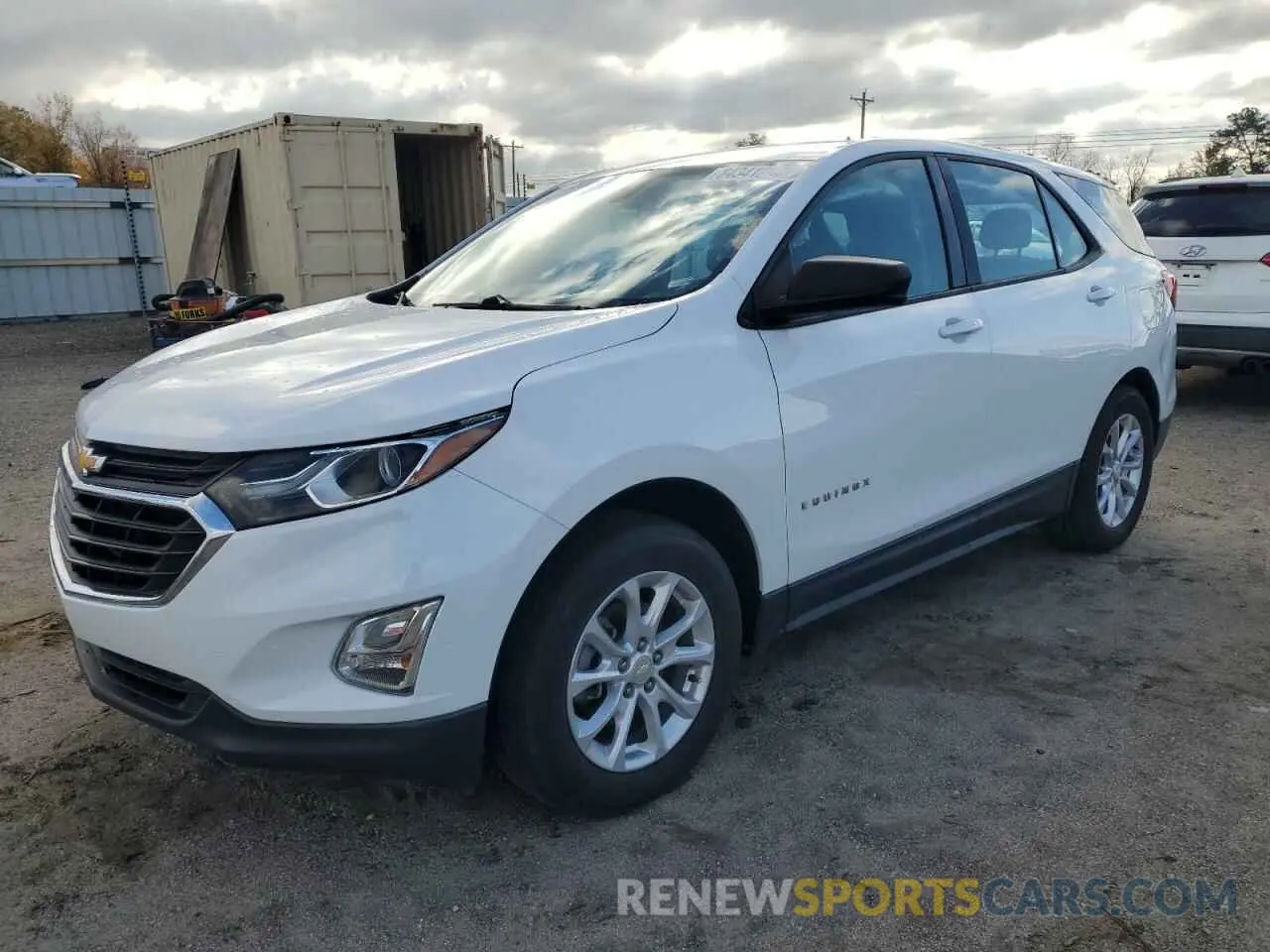 1 Photograph of a damaged car 3GNAXHEV8KL281500 CHEVROLET EQUINOX 2019
