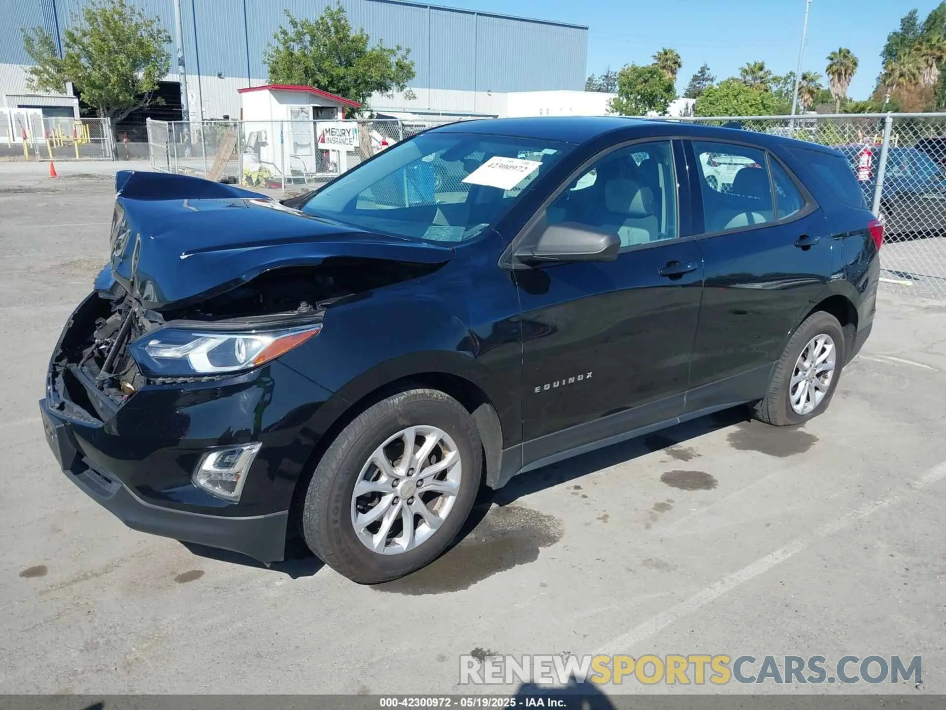 2 Photograph of a damaged car 3GNAXHEV8KL326760 CHEVROLET EQUINOX 2019