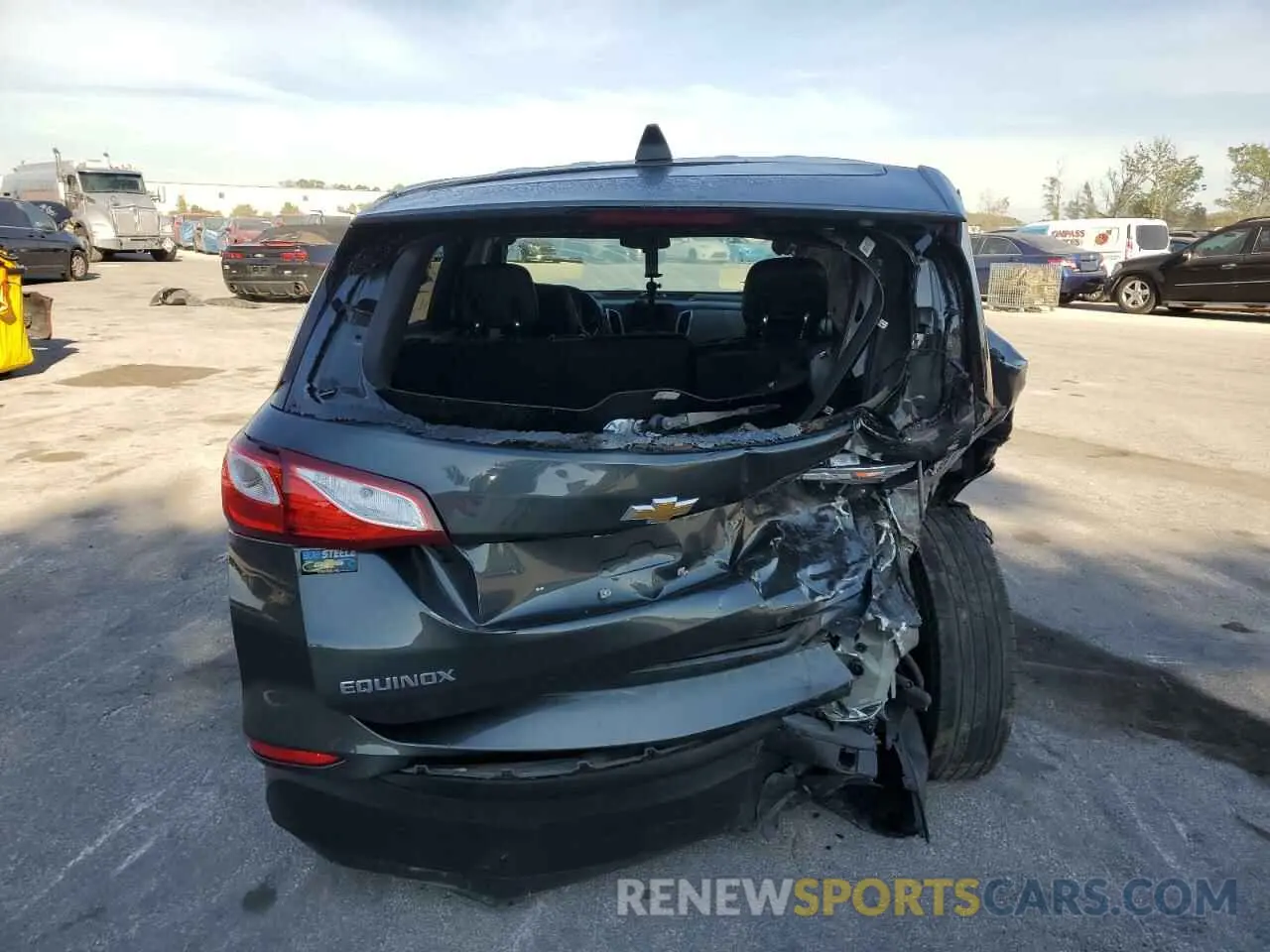 6 Photograph of a damaged car 3GNAXHEV8KS648031 CHEVROLET EQUINOX 2019