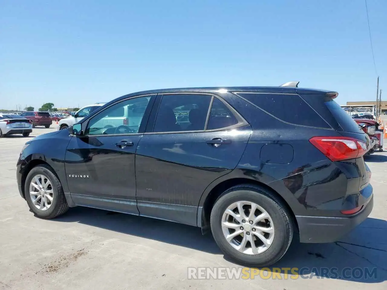 2 Photograph of a damaged car 3GNAXHEV9KL305075 CHEVROLET EQUINOX 2019