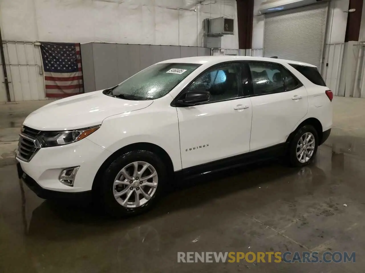 1 Photograph of a damaged car 3GNAXHEV9KS507338 CHEVROLET EQUINOX 2019