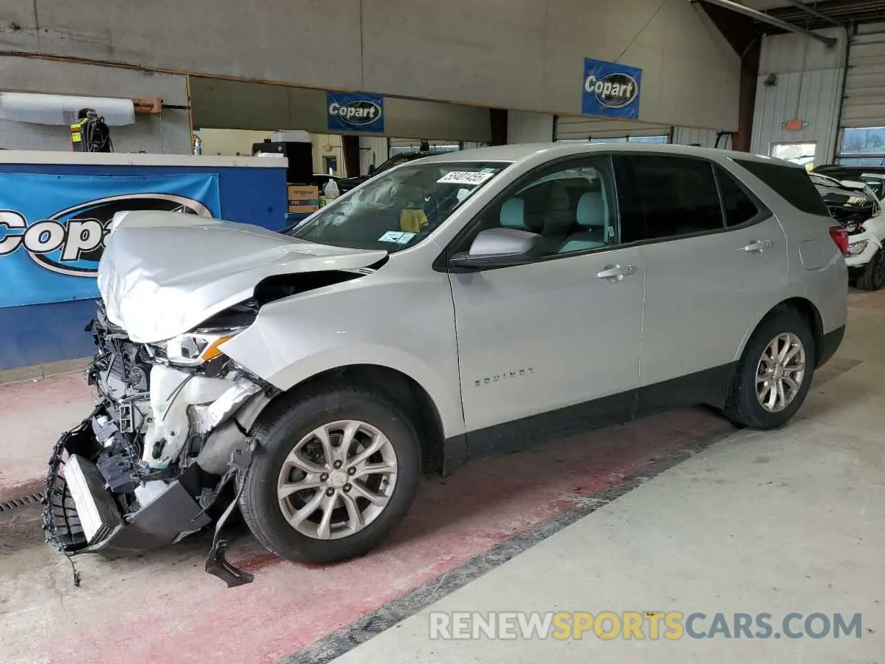 1 Photograph of a damaged car 3GNAXHEV9KS544003 CHEVROLET EQUINOX 2019