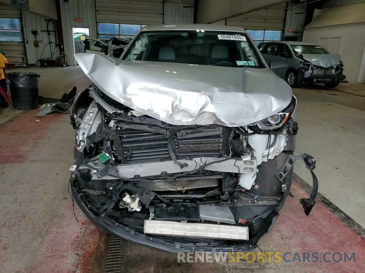 5 Photograph of a damaged car 3GNAXHEV9KS544003 CHEVROLET EQUINOX 2019