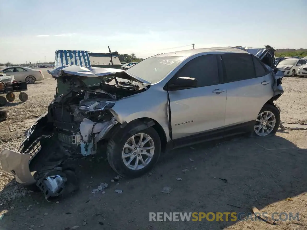 1 Photograph of a damaged car 3GNAXHEV9KS600991 CHEVROLET EQUINOX 2019