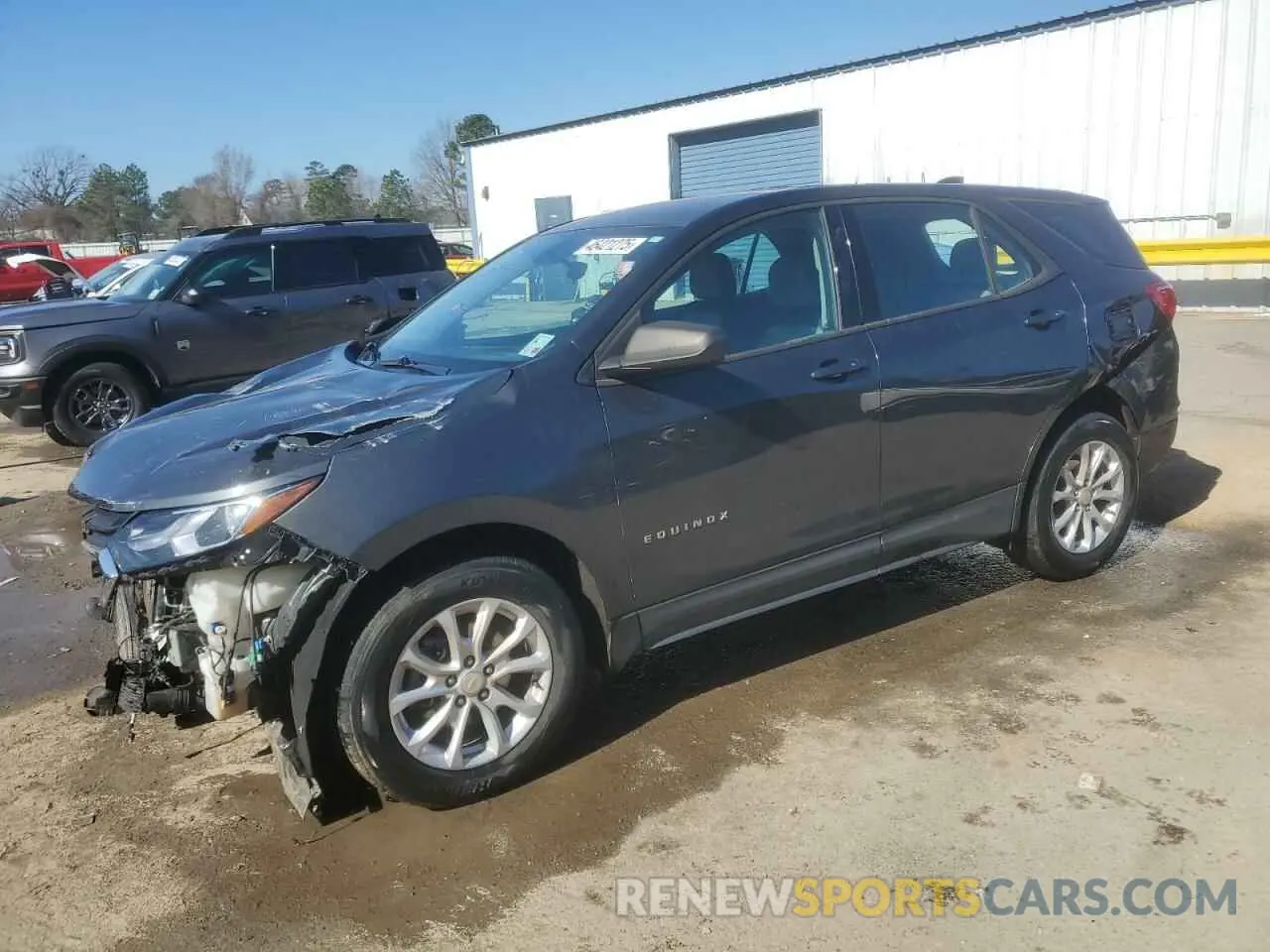 1 Photograph of a damaged car 3GNAXHEV9KS602370 CHEVROLET EQUINOX 2019