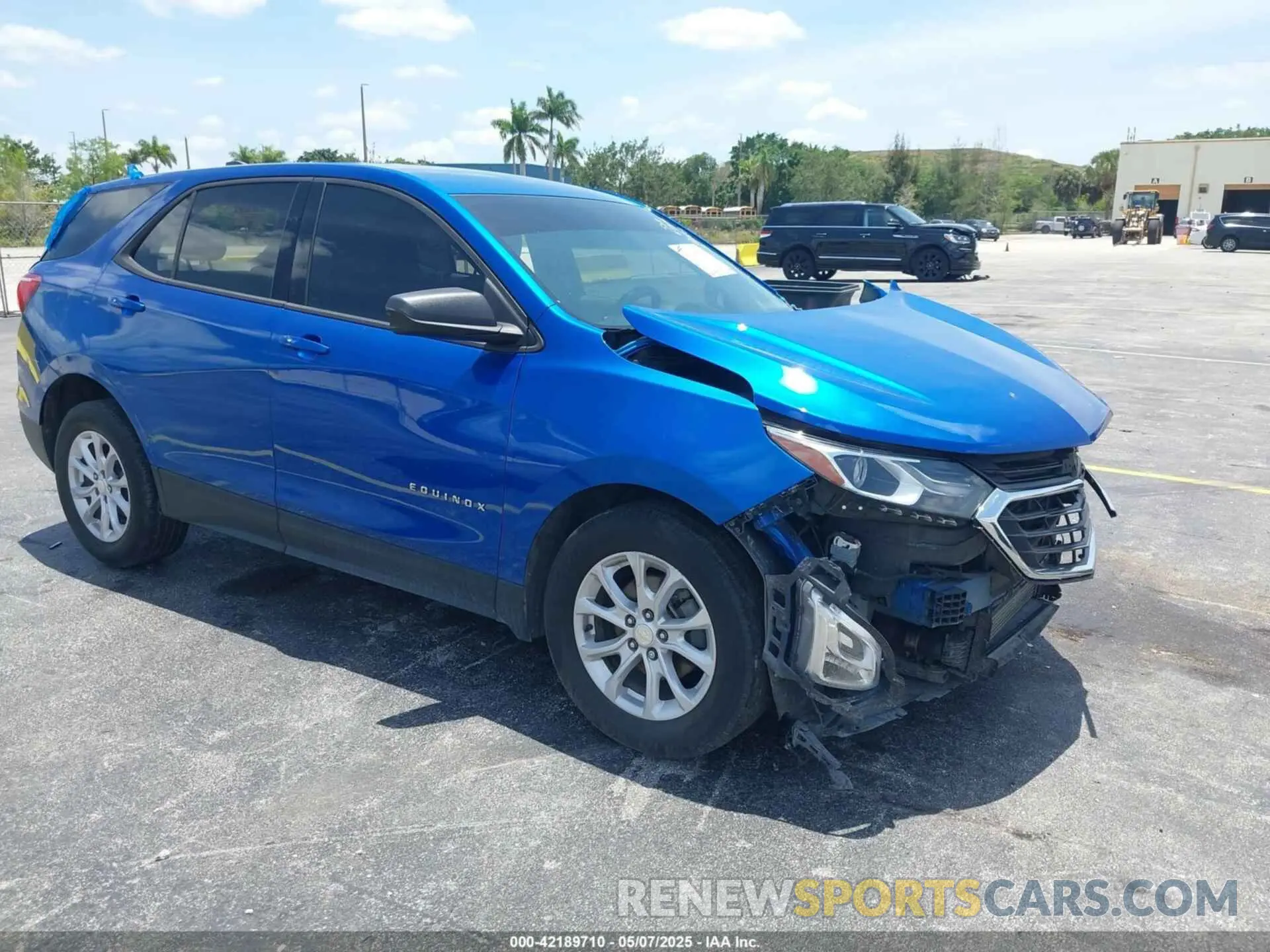 1 Photograph of a damaged car 3GNAXHEV9KS602823 CHEVROLET EQUINOX 2019