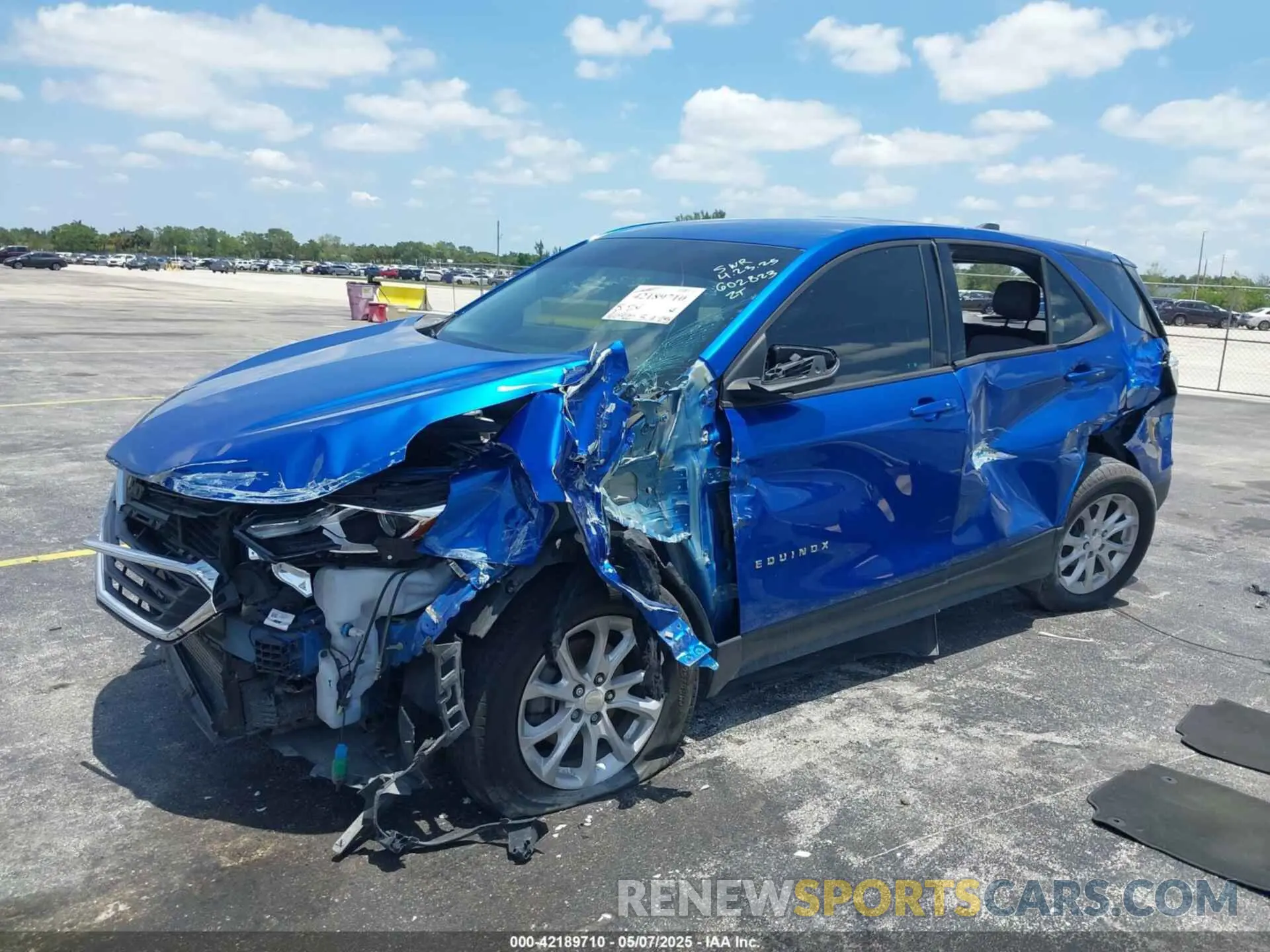6 Photograph of a damaged car 3GNAXHEV9KS602823 CHEVROLET EQUINOX 2019