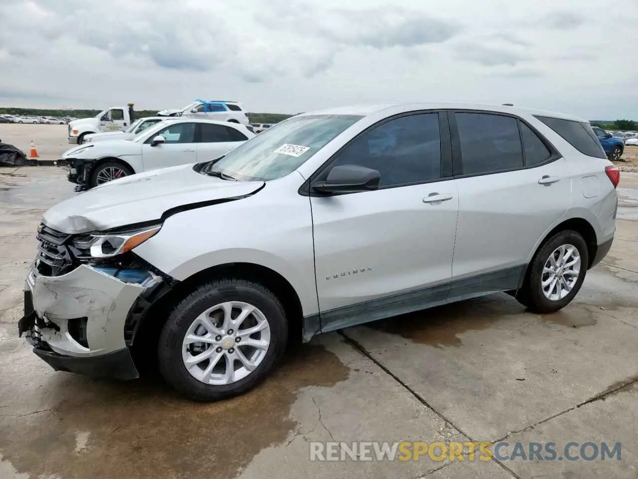 1 Photograph of a damaged car 3GNAXHEV9KS614213 CHEVROLET EQUINOX 2019