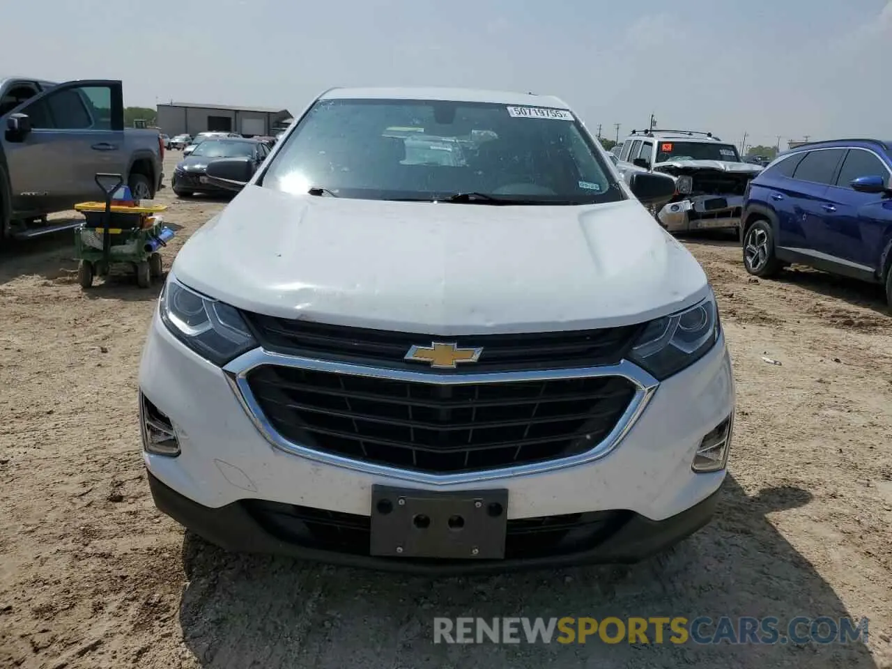 5 Photograph of a damaged car 3GNAXHEV9KS641816 CHEVROLET EQUINOX 2019