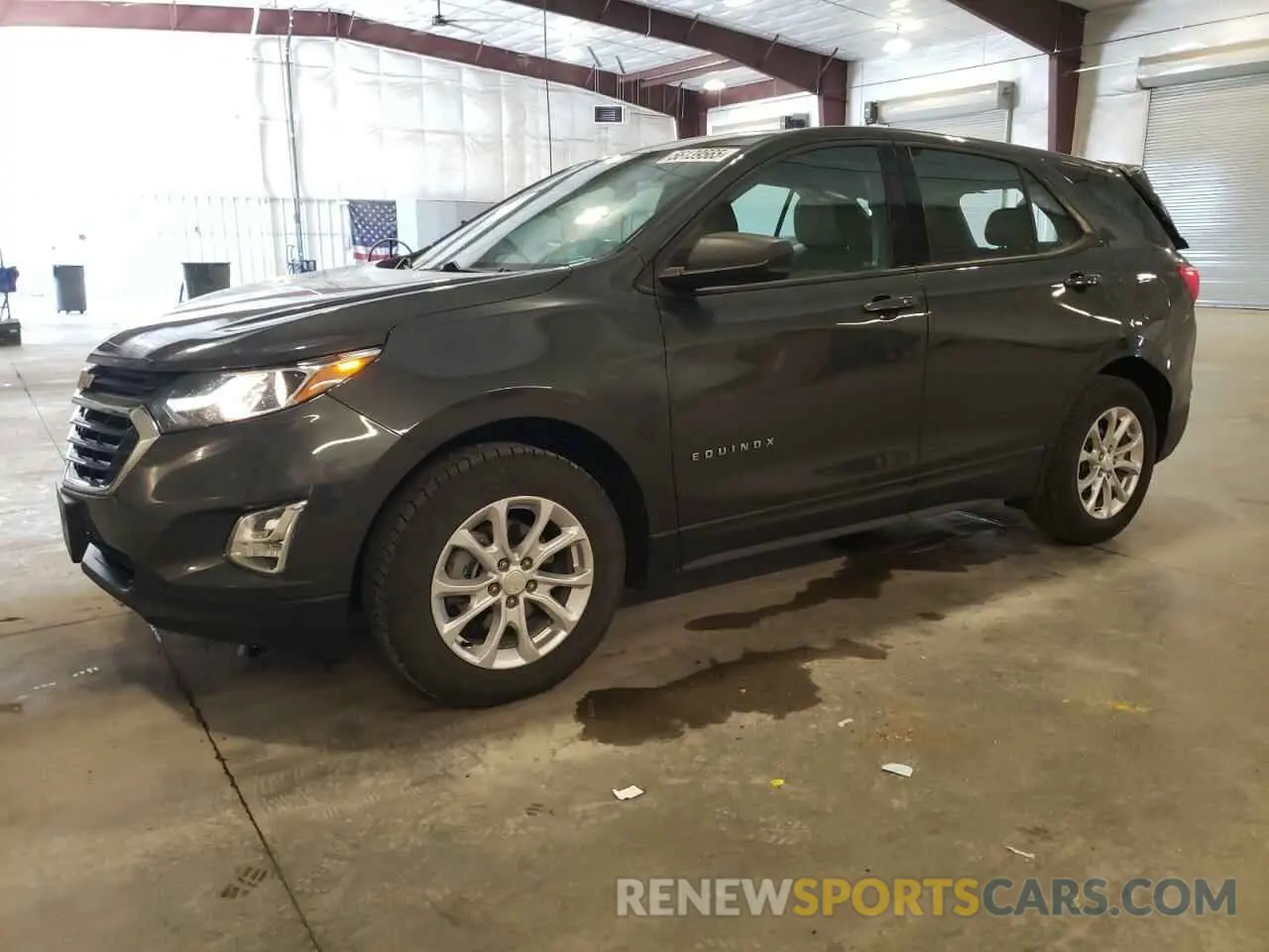 1 Photograph of a damaged car 3GNAXHEV9KS650144 CHEVROLET EQUINOX 2019