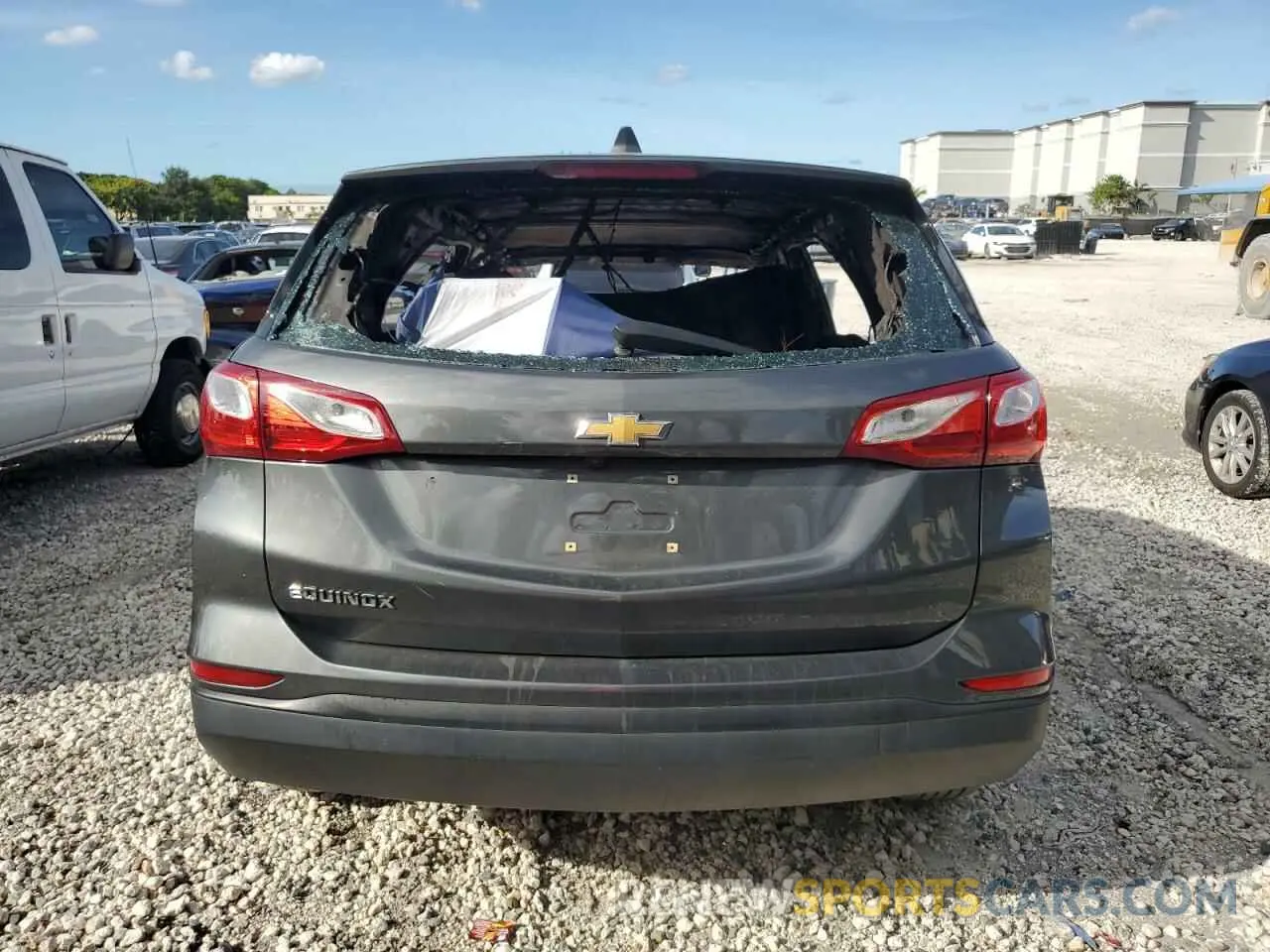 6 Photograph of a damaged car 3GNAXHEV9KS651245 CHEVROLET EQUINOX 2019