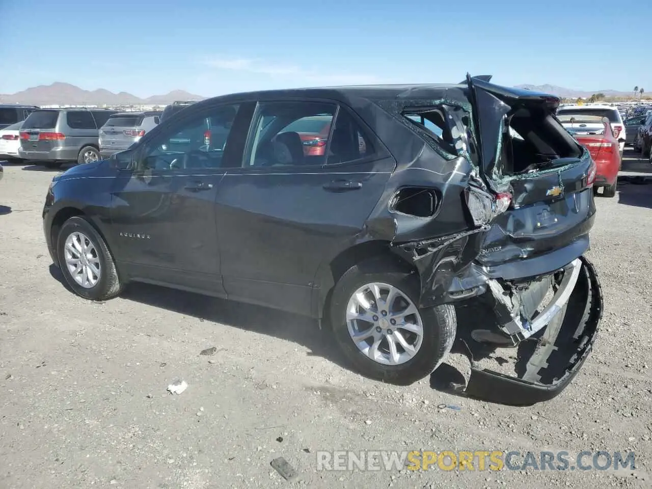 2 Photograph of a damaged car 3GNAXHEVXKL116192 CHEVROLET EQUINOX 2019