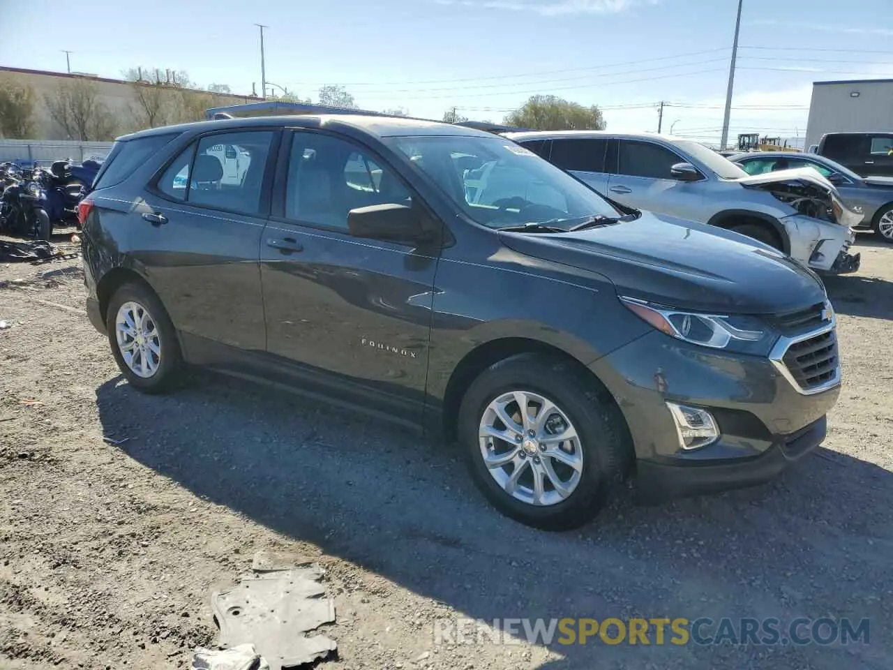 4 Photograph of a damaged car 3GNAXHEVXKL116192 CHEVROLET EQUINOX 2019