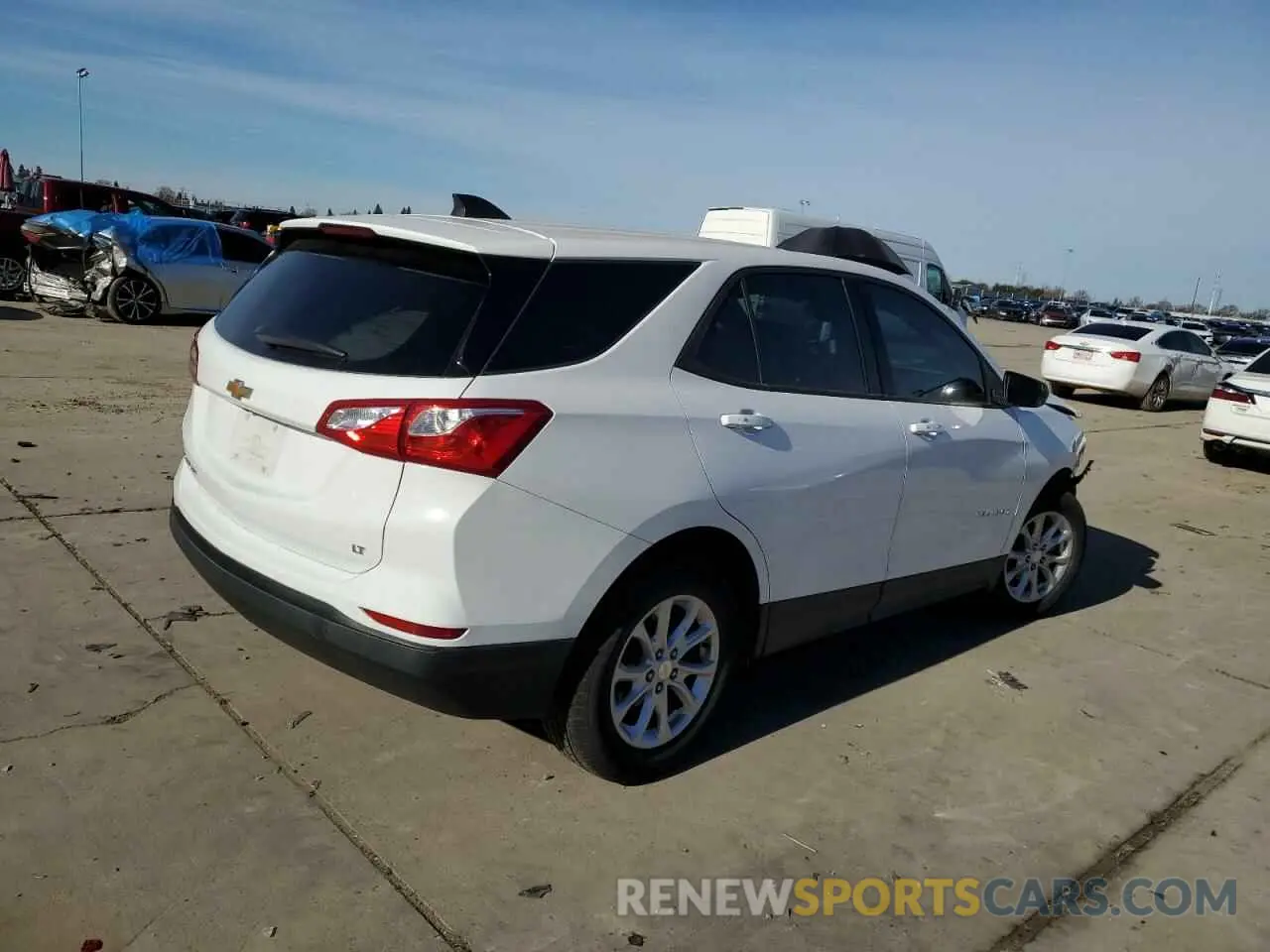 3 Photograph of a damaged car 3GNAXHEVXKL186937 CHEVROLET EQUINOX 2019