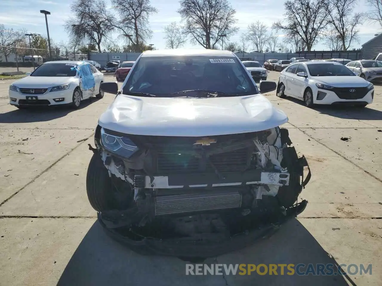 5 Photograph of a damaged car 3GNAXHEVXKL186937 CHEVROLET EQUINOX 2019