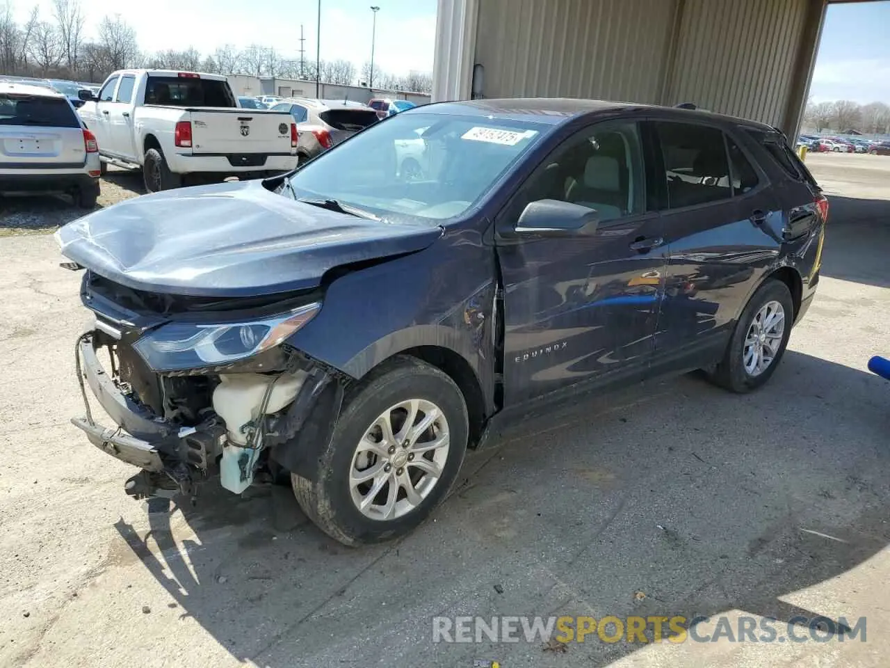 1 Photograph of a damaged car 3GNAXHEVXKL314772 CHEVROLET EQUINOX 2019