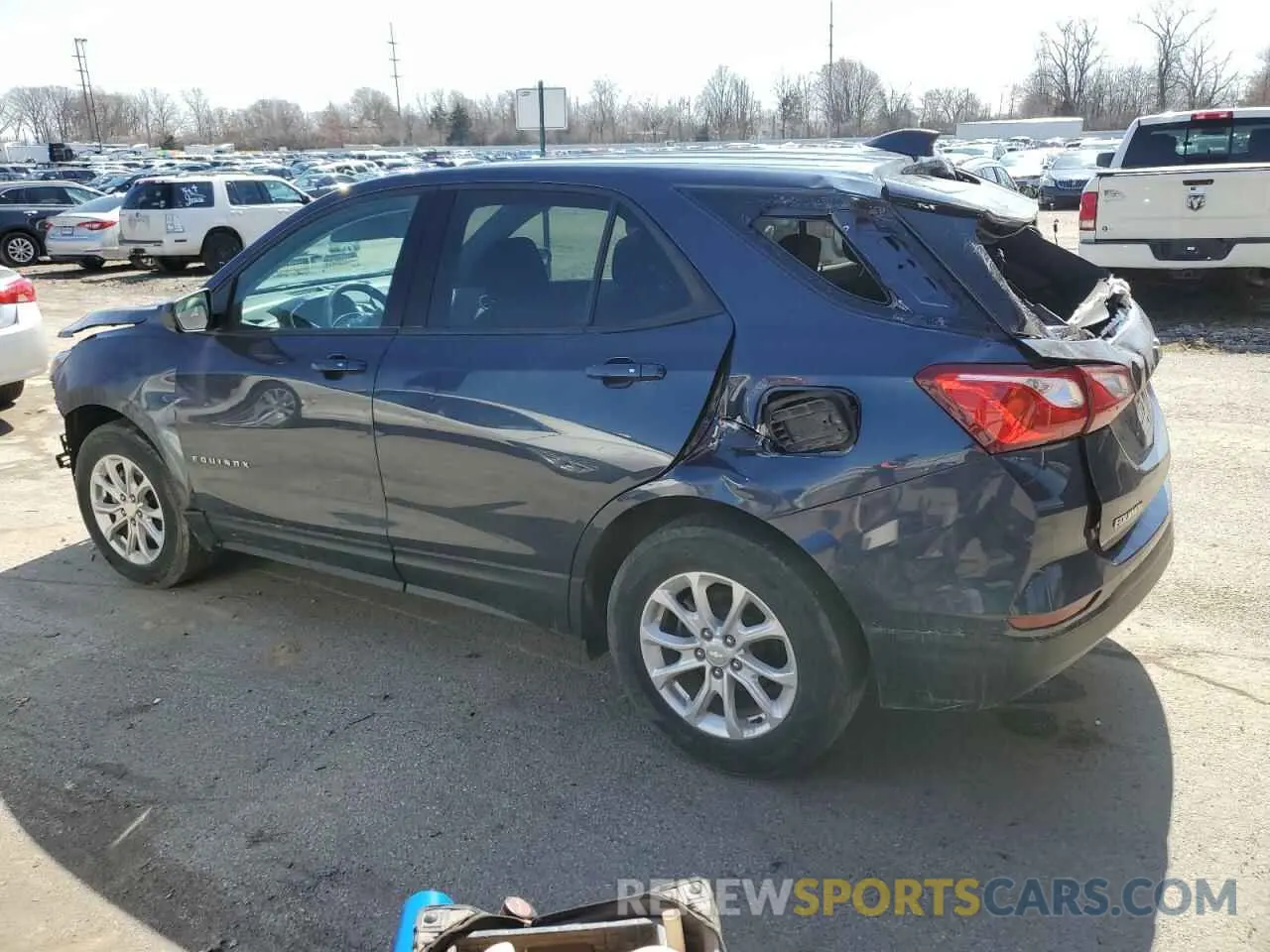 2 Photograph of a damaged car 3GNAXHEVXKL314772 CHEVROLET EQUINOX 2019