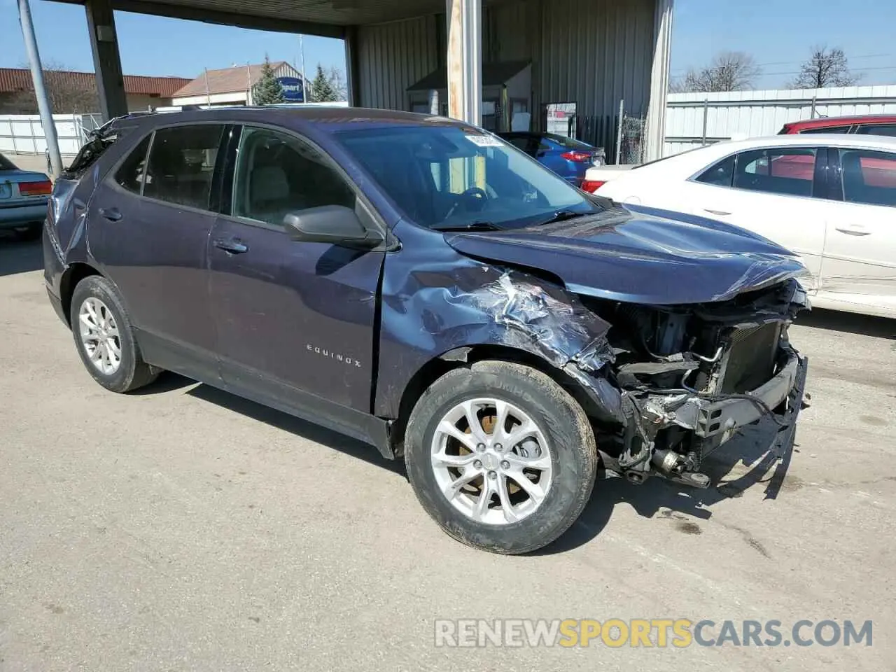4 Photograph of a damaged car 3GNAXHEVXKL314772 CHEVROLET EQUINOX 2019