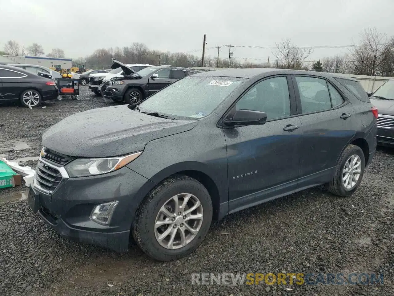 1 Photograph of a damaged car 3GNAXHEVXKL365155 CHEVROLET EQUINOX 2019