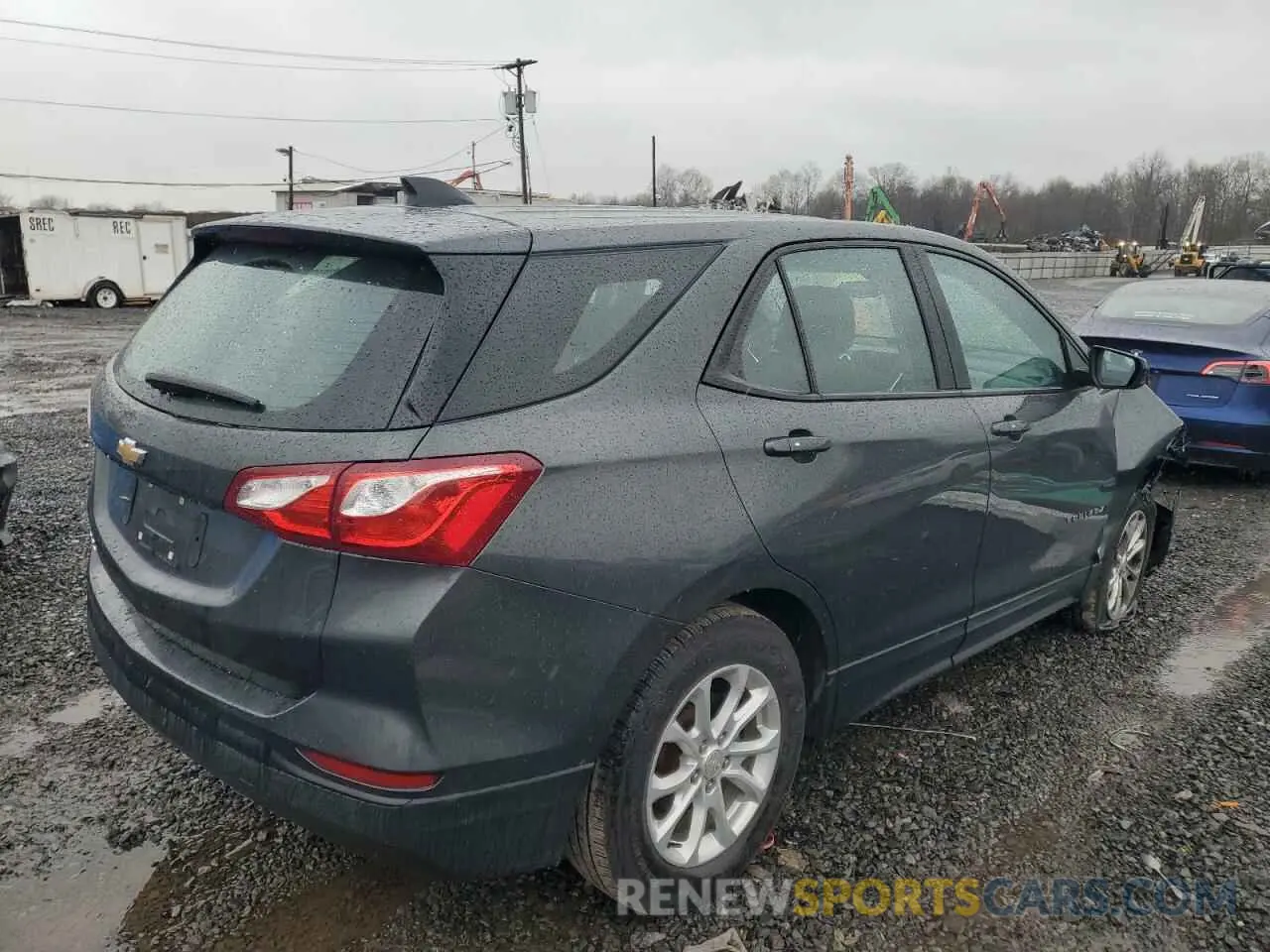 3 Photograph of a damaged car 3GNAXHEVXKL365155 CHEVROLET EQUINOX 2019