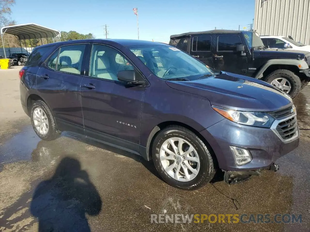 4 Photograph of a damaged car 3GNAXHEVXKS514900 CHEVROLET EQUINOX 2019
