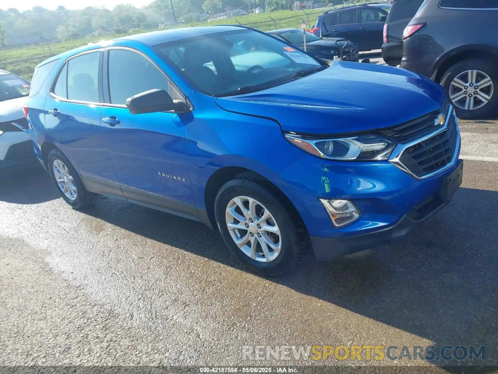 1 Photograph of a damaged car 3GNAXHEVXKS532958 CHEVROLET EQUINOX 2019