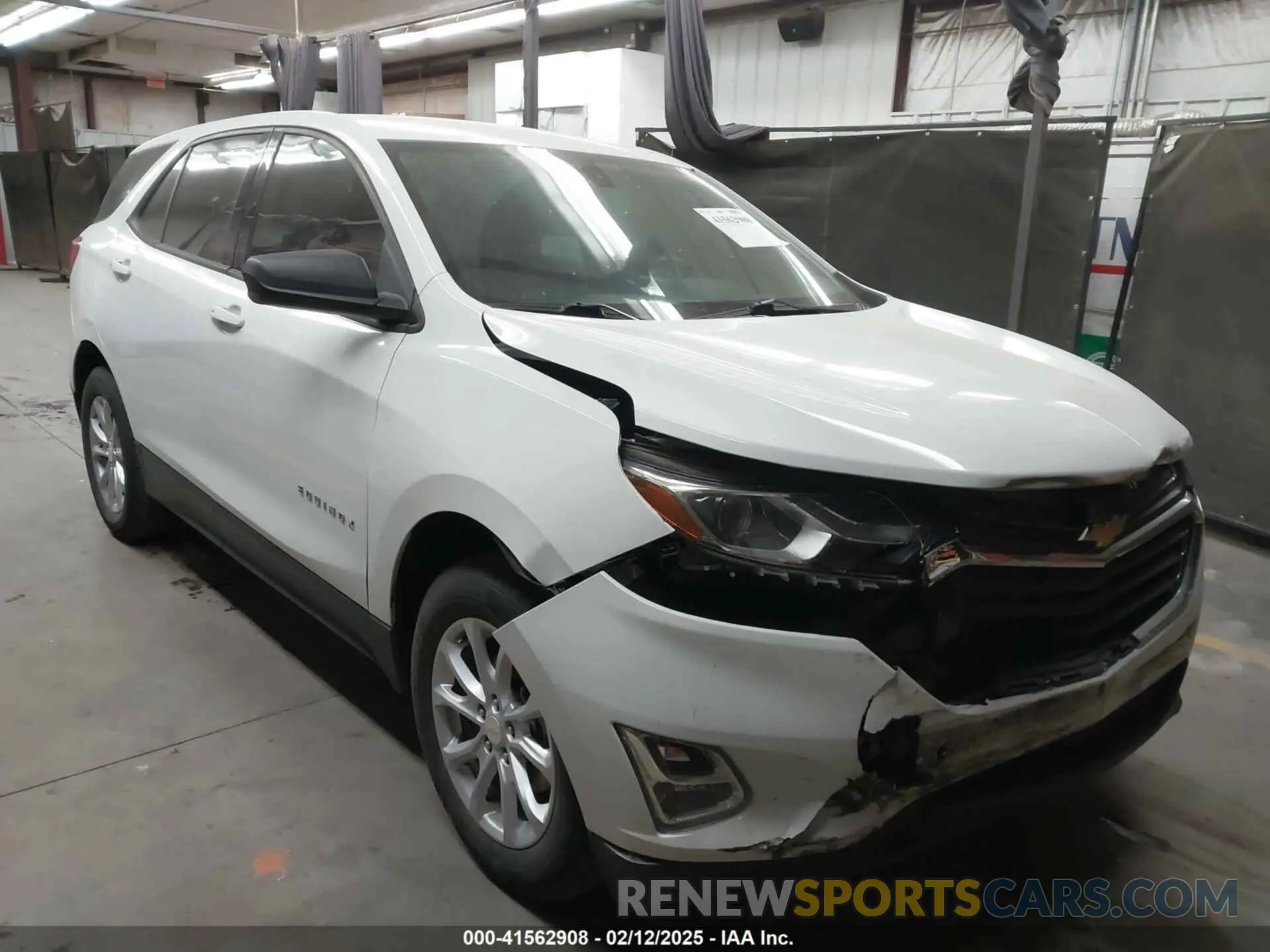 1 Photograph of a damaged car 3GNAXHEVXKS674856 CHEVROLET EQUINOX 2019