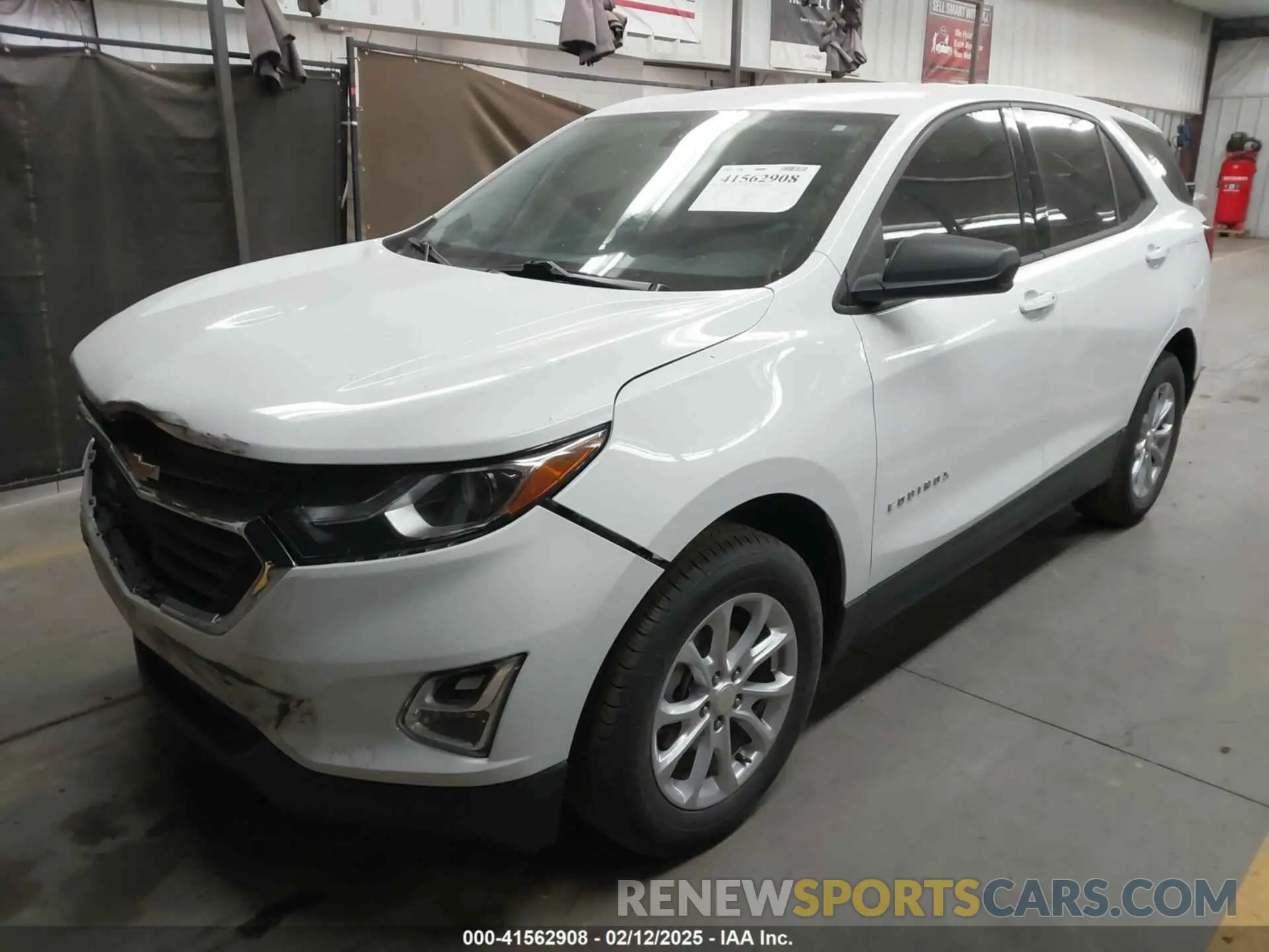 2 Photograph of a damaged car 3GNAXHEVXKS674856 CHEVROLET EQUINOX 2019