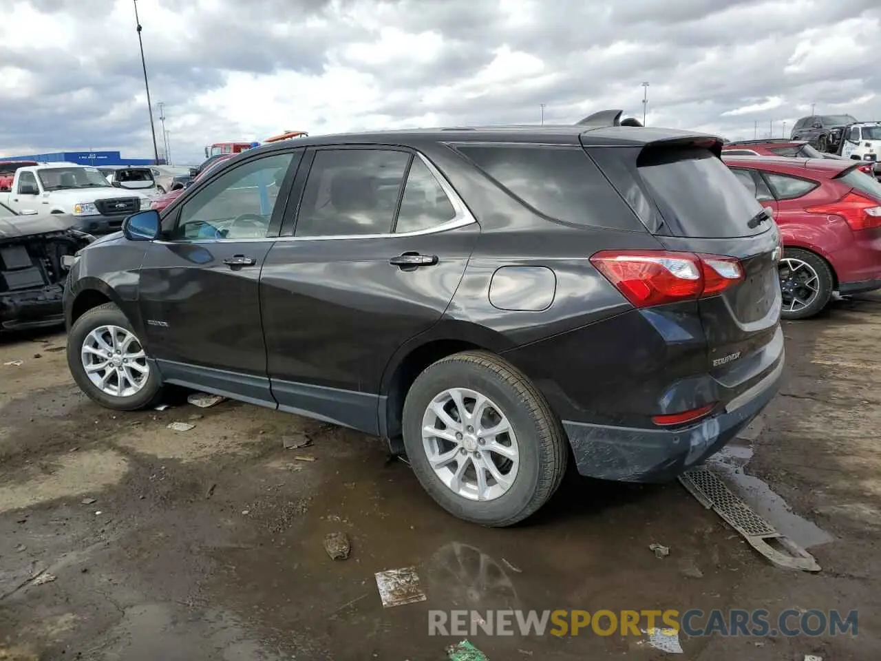 2 Photograph of a damaged car 3GNAXJEV0KL312438 CHEVROLET EQUINOX 2019