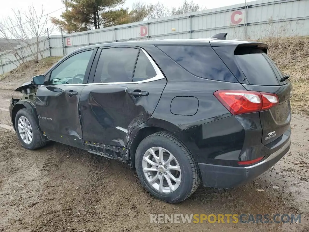 2 Photograph of a damaged car 3GNAXJEV0KL323309 CHEVROLET EQUINOX 2019